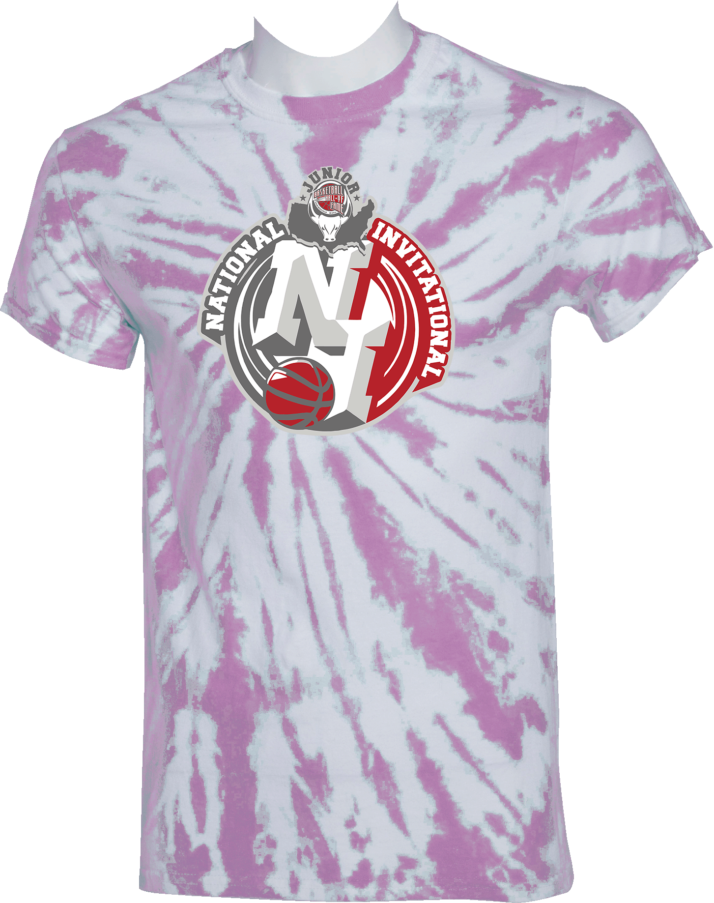 Tie-Dye Short Sleeves - 2024 Hall Of Fame Jr. National Invitational