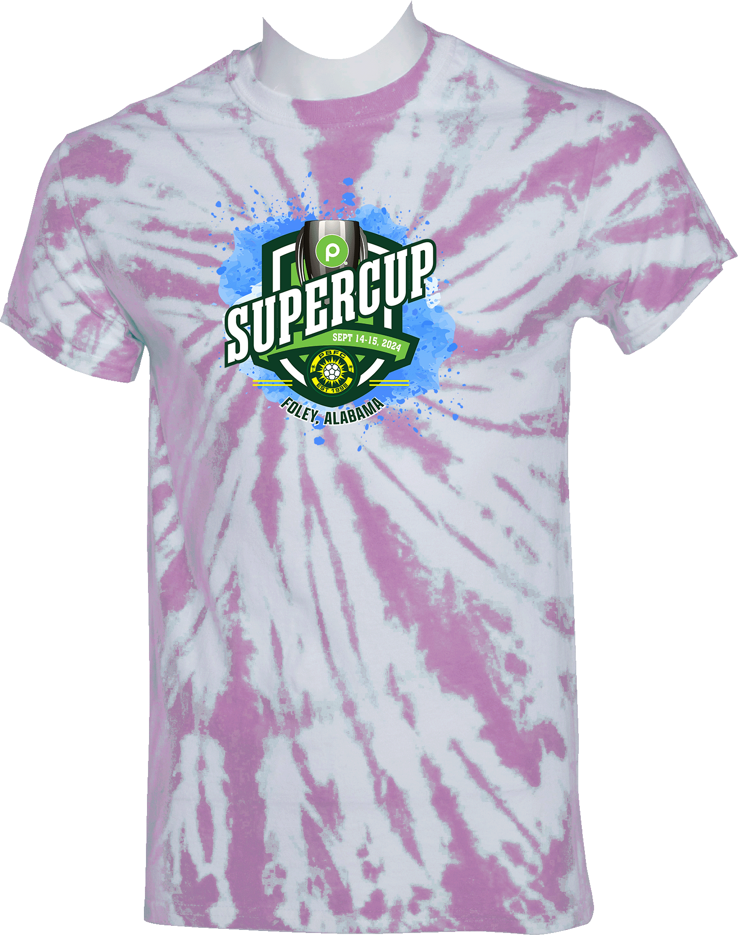 Tie-Dye Short Sleeves - 2024 Publix SuperCup (Boys)