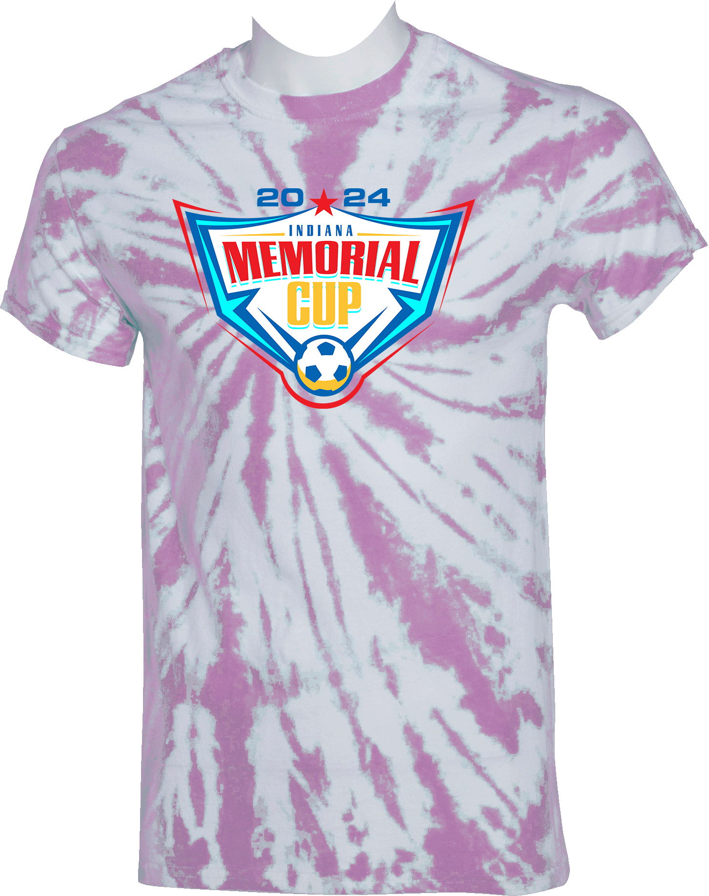 Tie-Dye Short Sleeves - 2024 USYS IN Memorial Cup