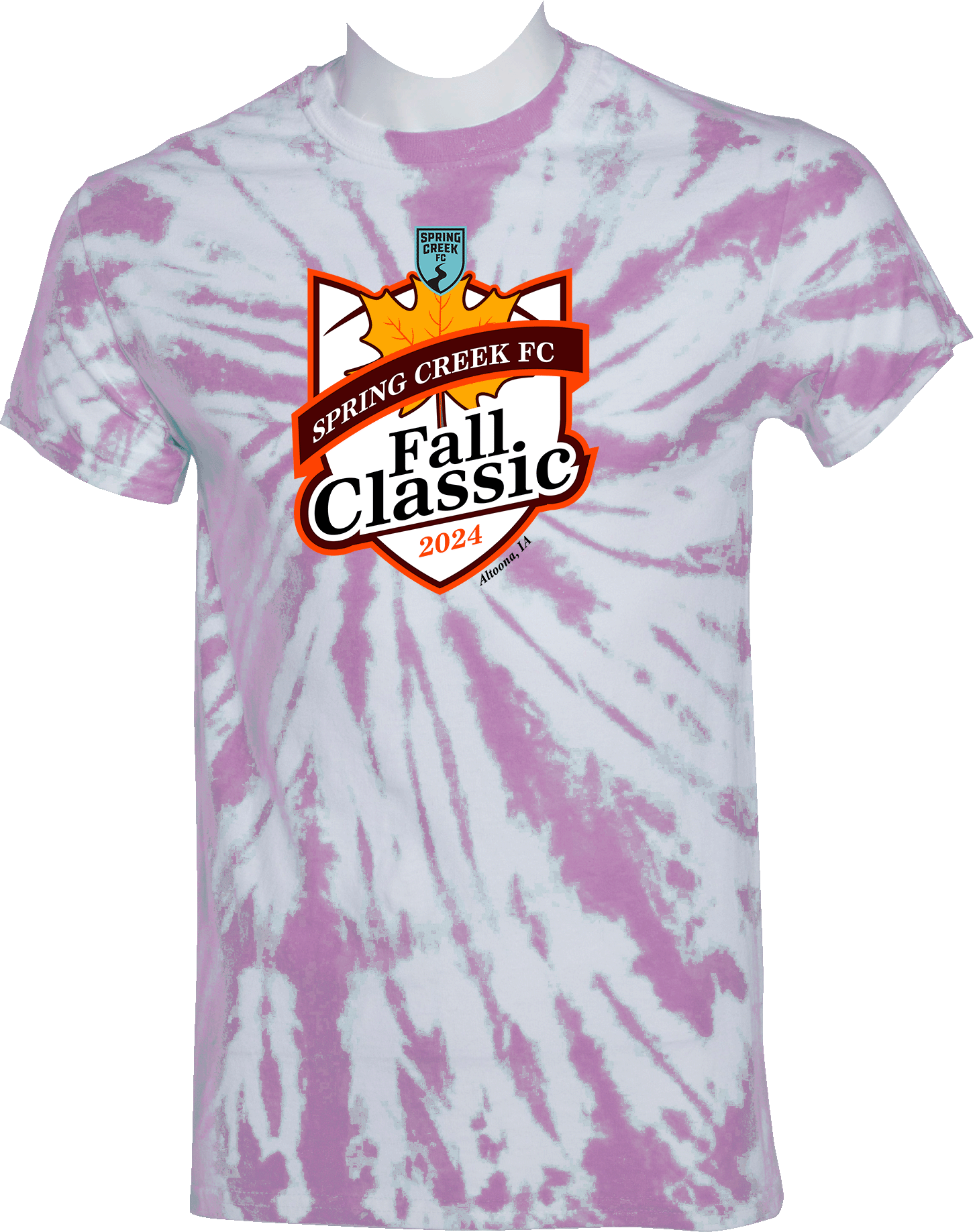 Tie-Dye Short Sleeves - 2024 Spring Creek FC Fall Classic