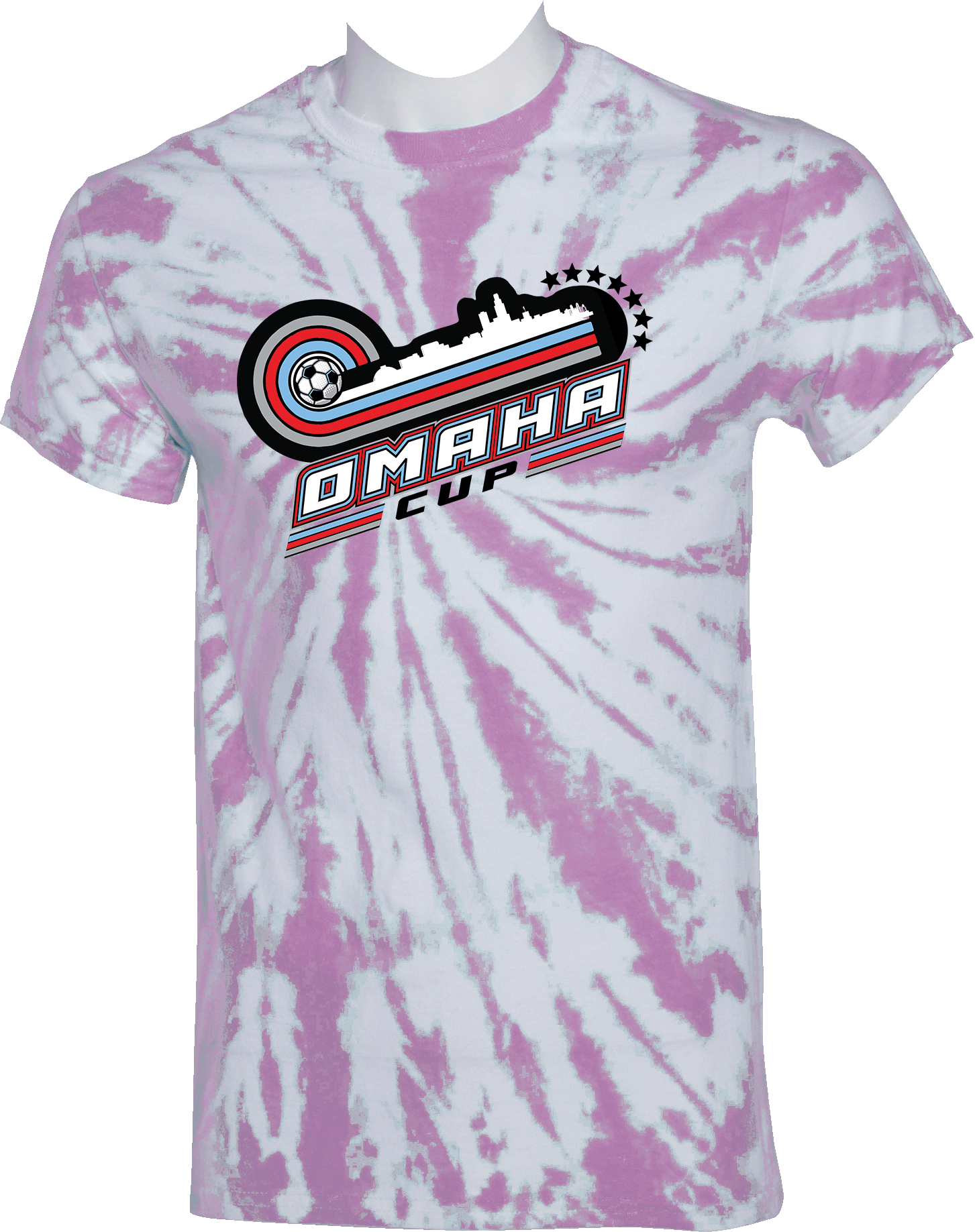 Tie-Dye Short Sleeves - 2024 Omaha Cup