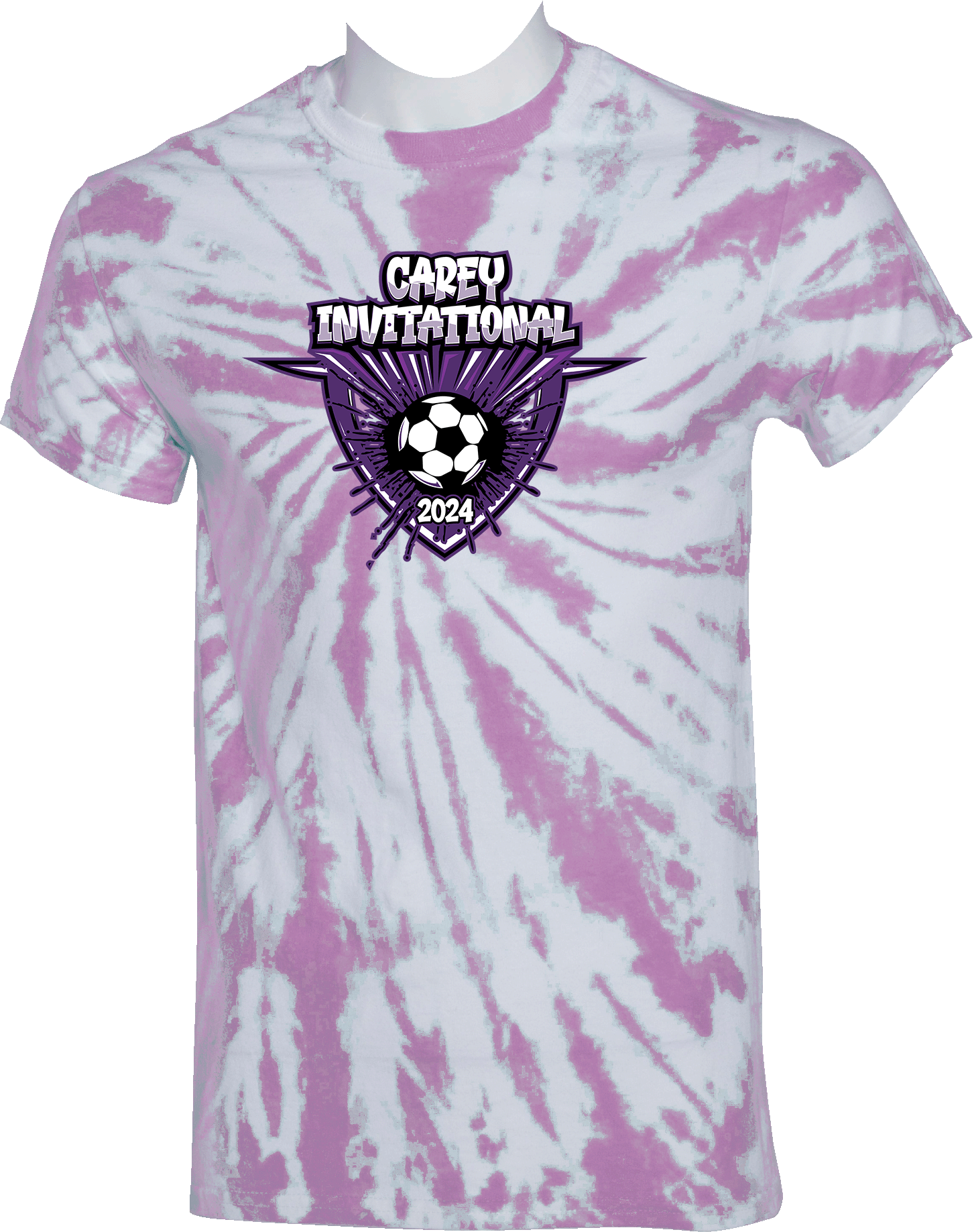 Tie-Dye Short Sleeves - 2024 Carey Invitational