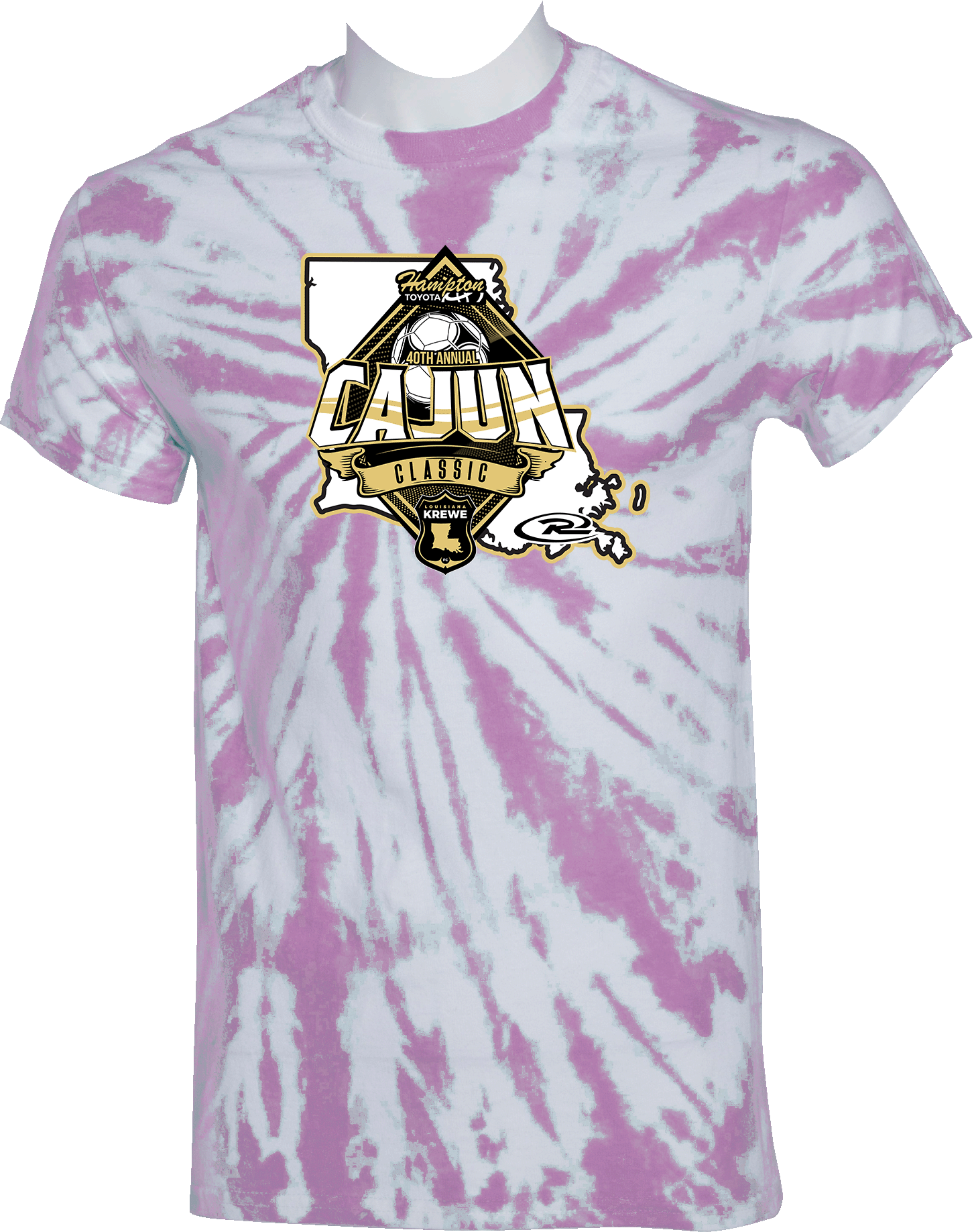 Tie-Dye Short Sleeves - 2024 40th Annual Cajun Classic