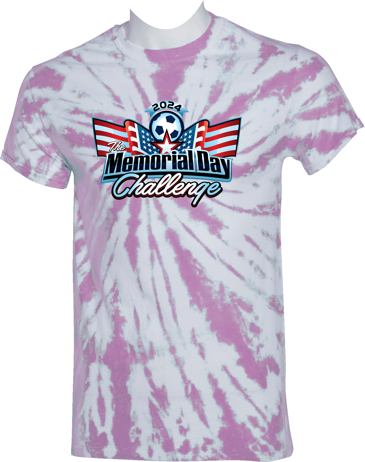 Tie-Dye Short Sleeves - 2024 The Memorial Day Challenge