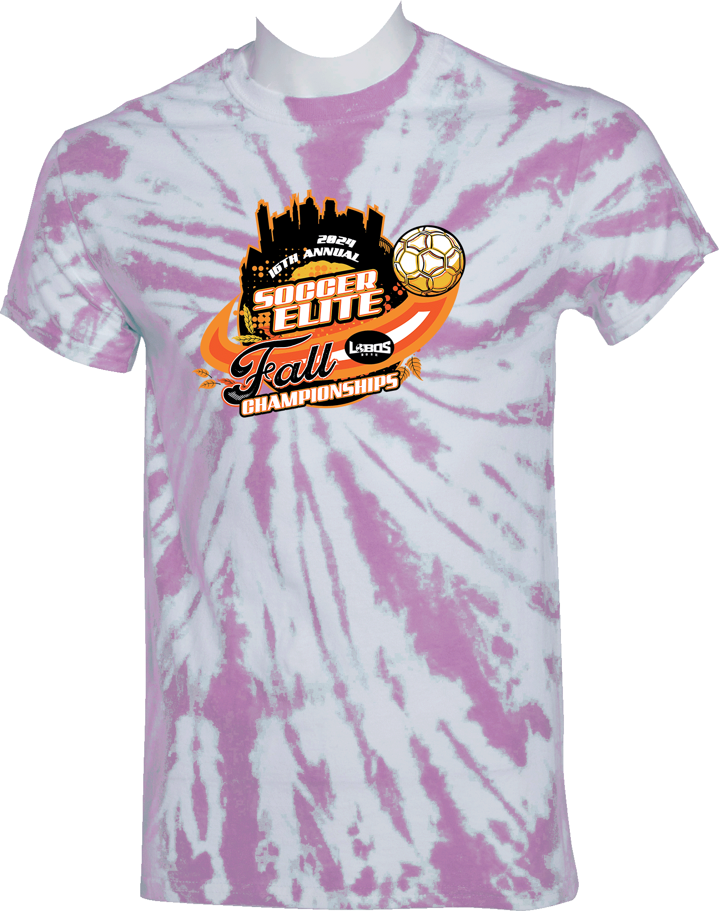 Tie-Dye Short Sleeves - 2024 16th Annual Soccer Elite Fall Championships