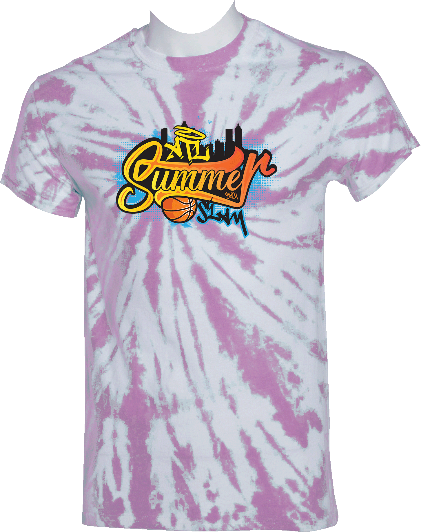 Tie-Dye Short Sleeves - 2024 ATL Summer Slam