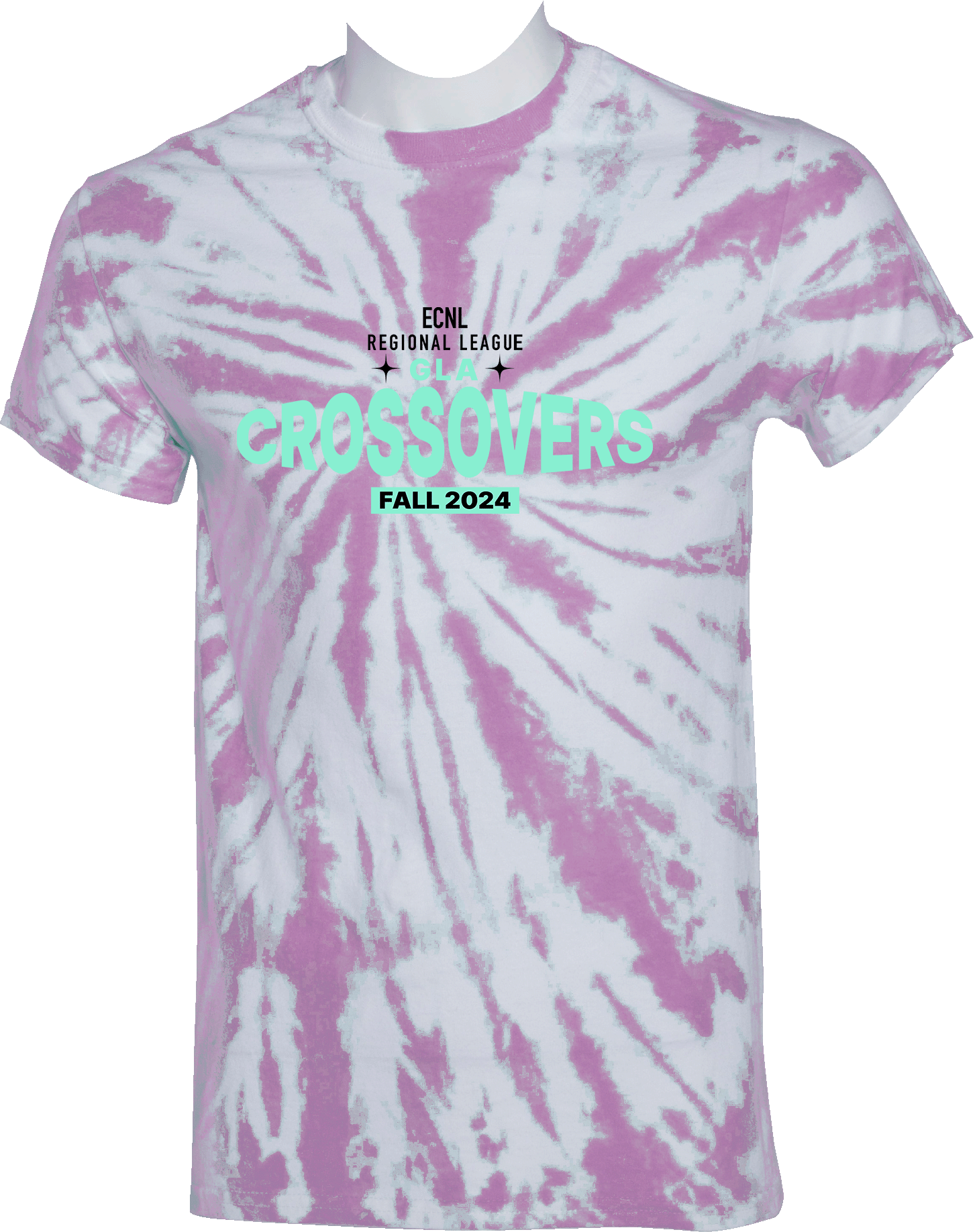 Tie-Dye Short Sleeves - 2024 ECNL-RL Crossover