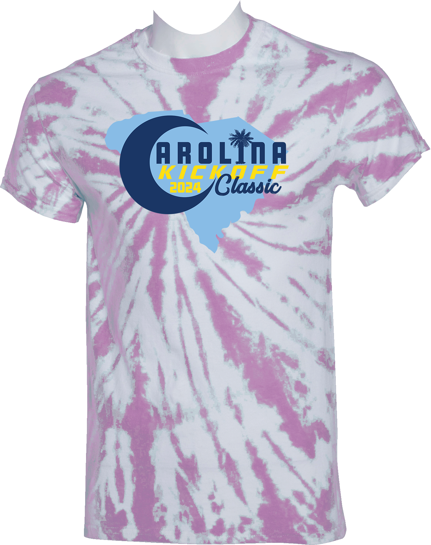 Tie-Dye Short Sleeves - 2024 Carolina Kickoff Classic