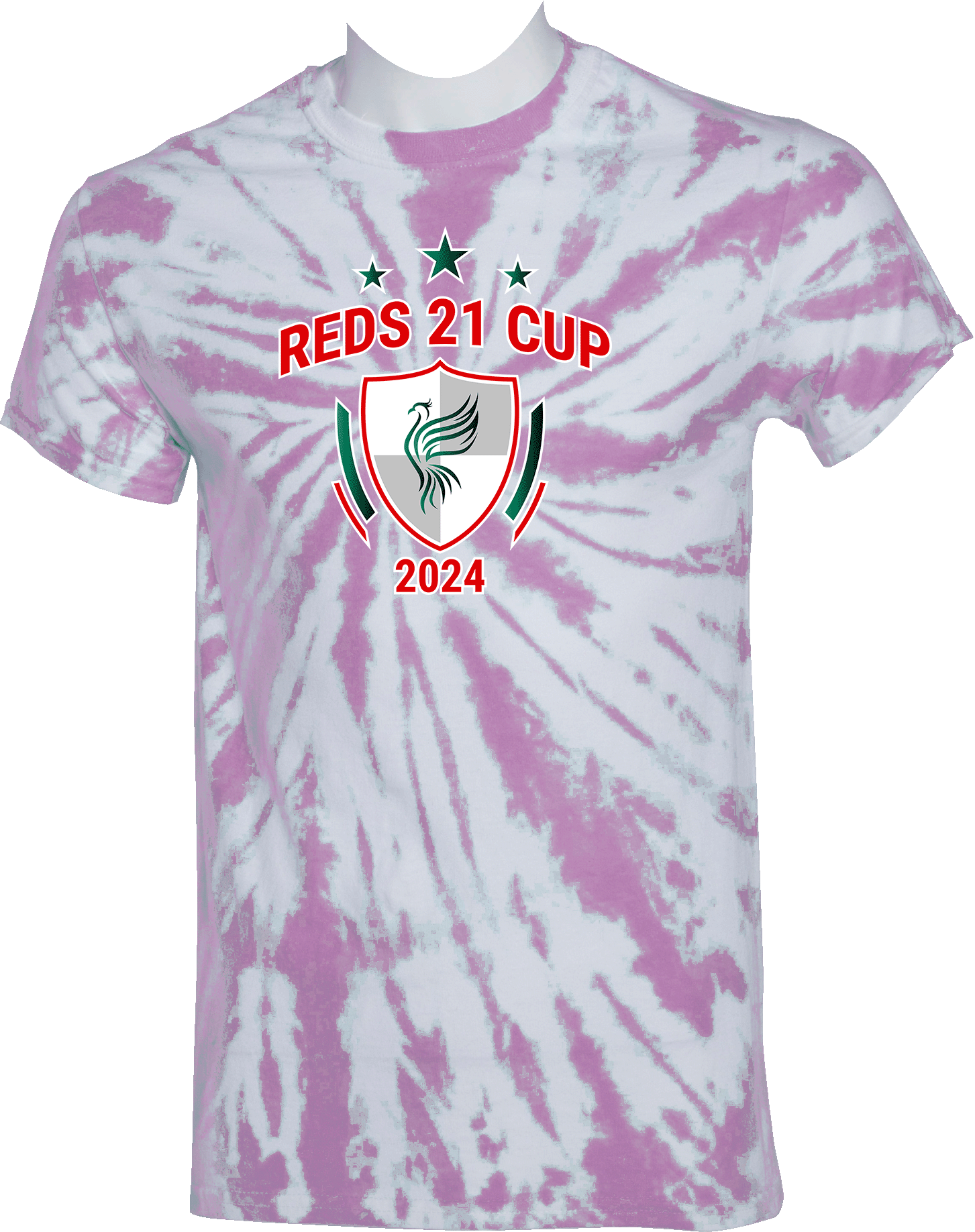 Tie-Dye Short Sleeves - 2024 Reds 21 Cup