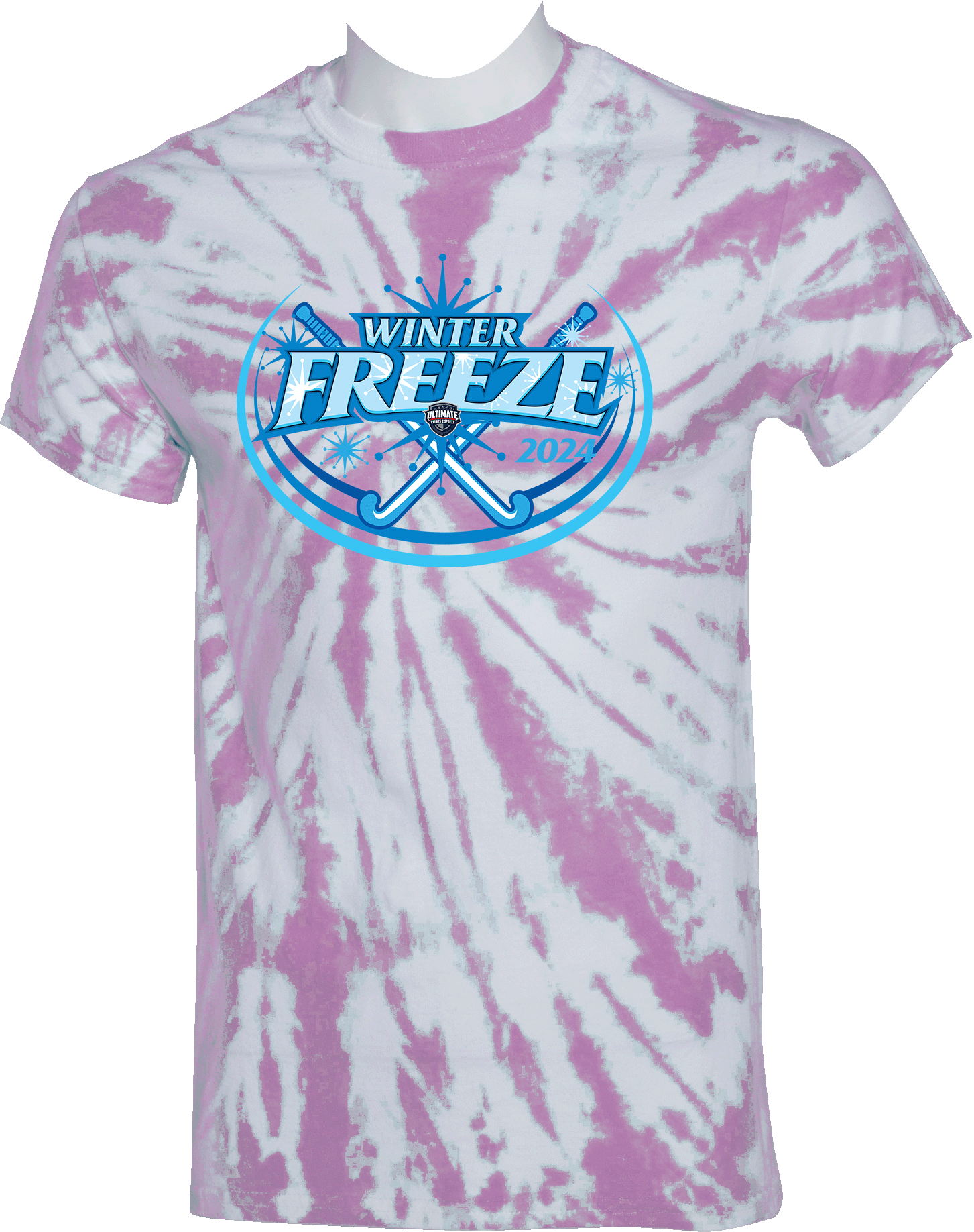 Tie-Dye Short Sleeves - 2024 Winter Freeze