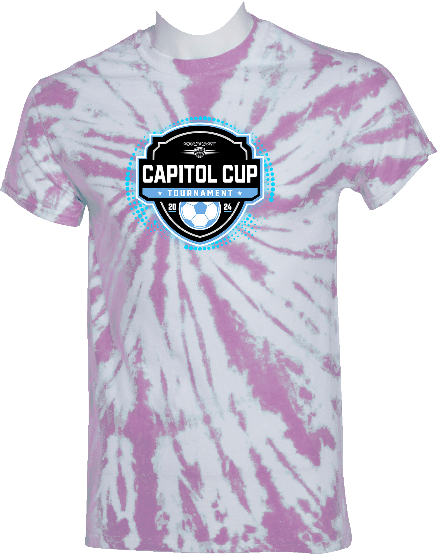 Tie-Dye Short Sleeves - 2024 Seacoast Capitol Cup Tournament