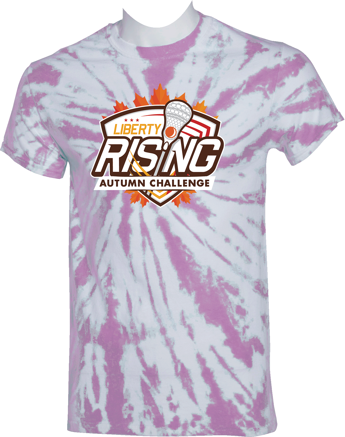 Tie-Dye Short Sleeves - 2024 Liberty Rising Autumn Challenge