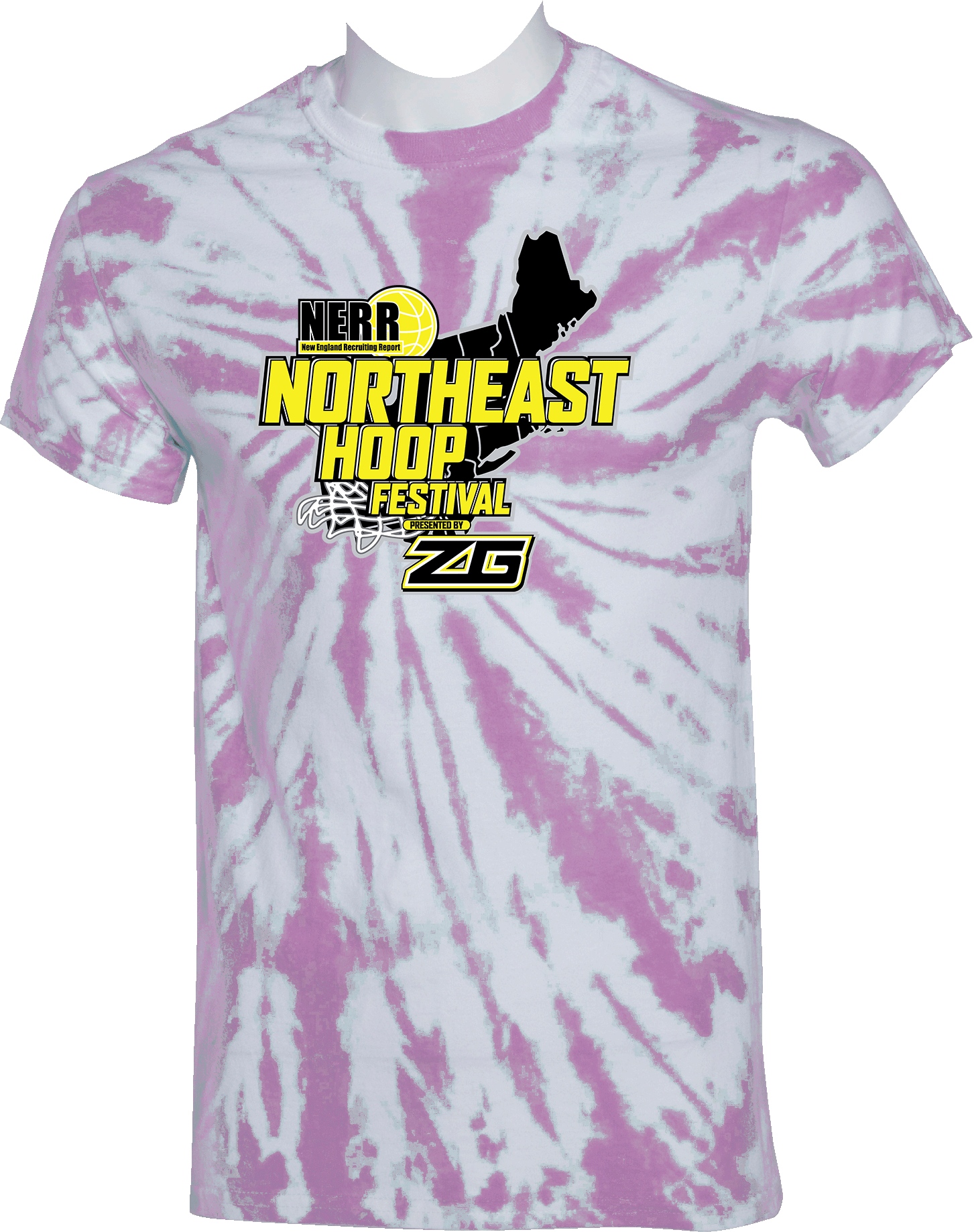 Tie-Dye Short Sleeves - 2024 Zero Gravity NERR Northeast Hoop Festival