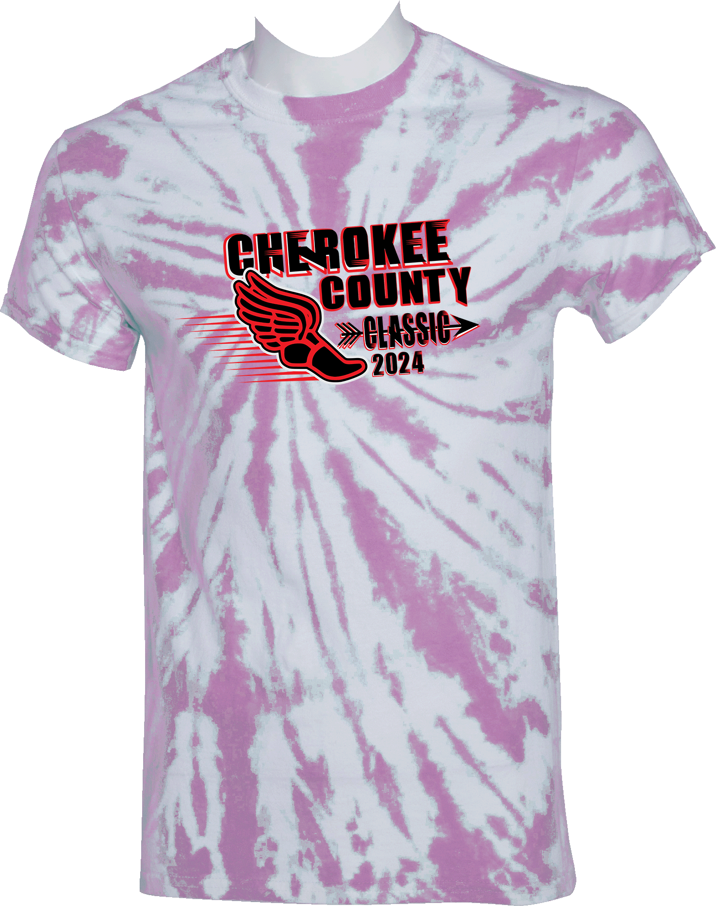 Tie-Dye Short Sleeves - 2024 Cherokee County Classic