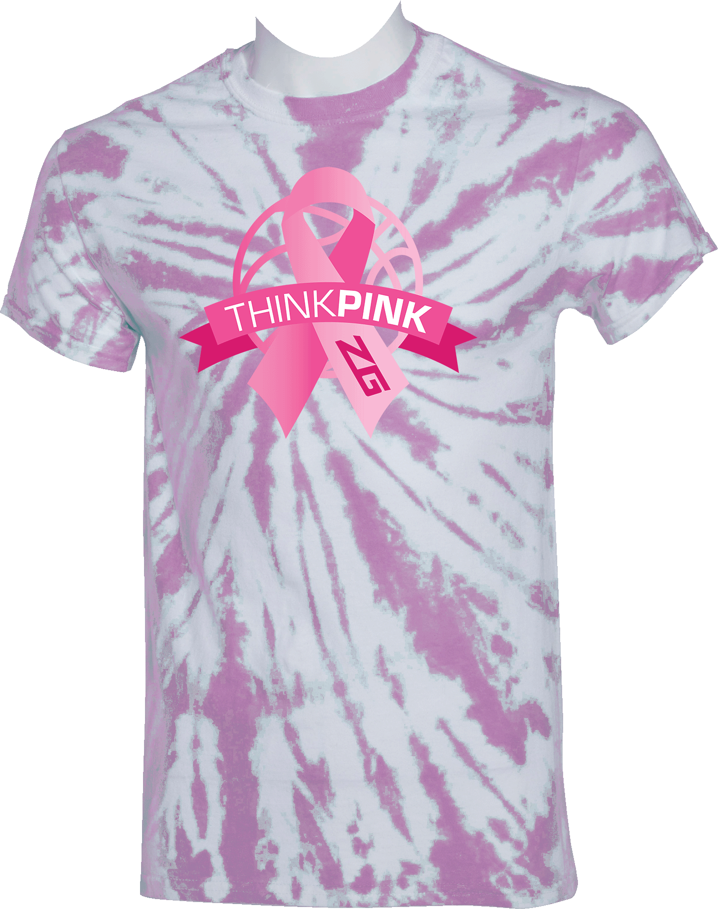 Tie-Dye Short Sleeves - 2024 Zero Gravity Think Pink Challenge