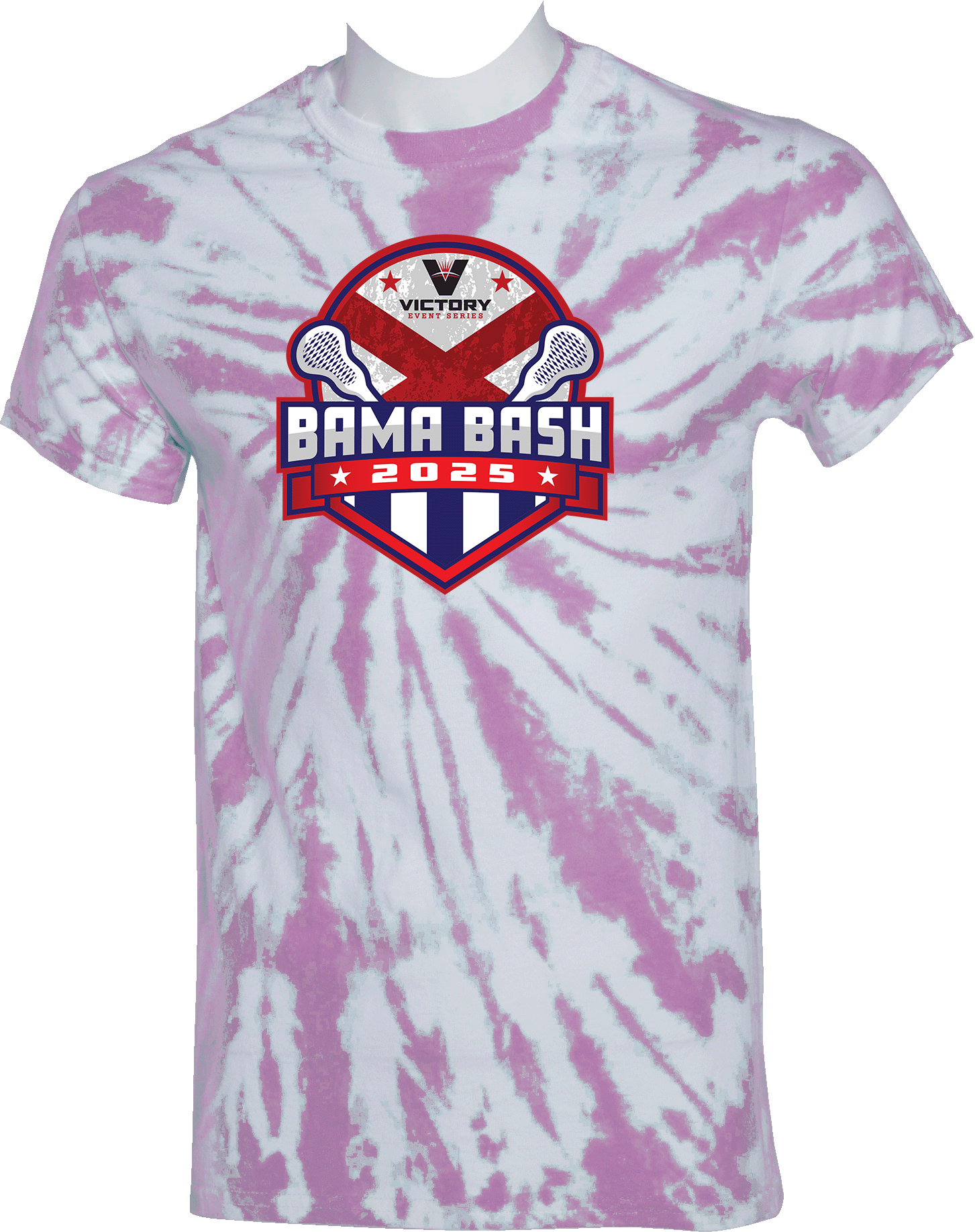 Tie-Dye Short Sleeves - 2025 Bama Bash