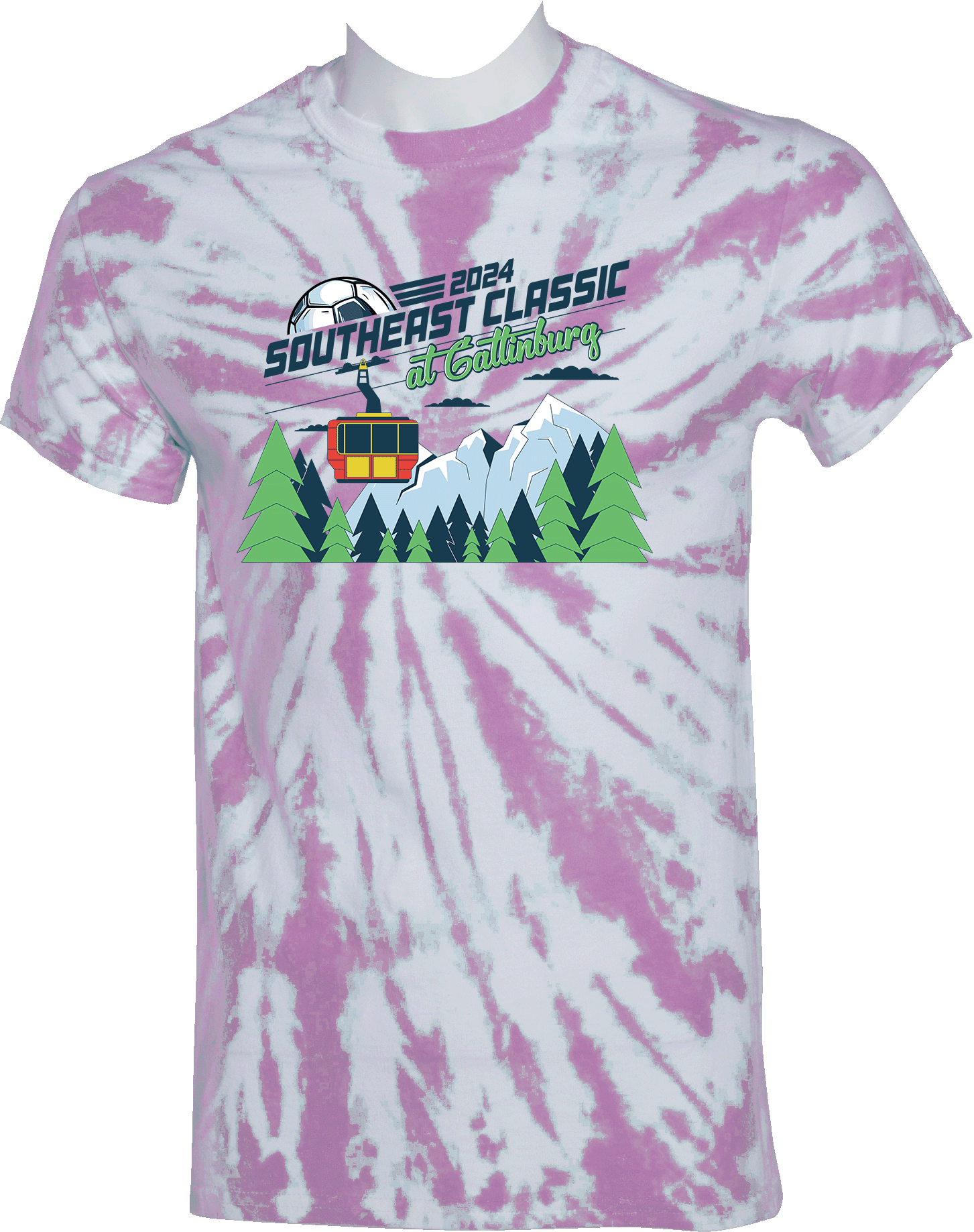 Tie-Dye Short Sleeves - 2024 Southeast Classic At Gatlinburg