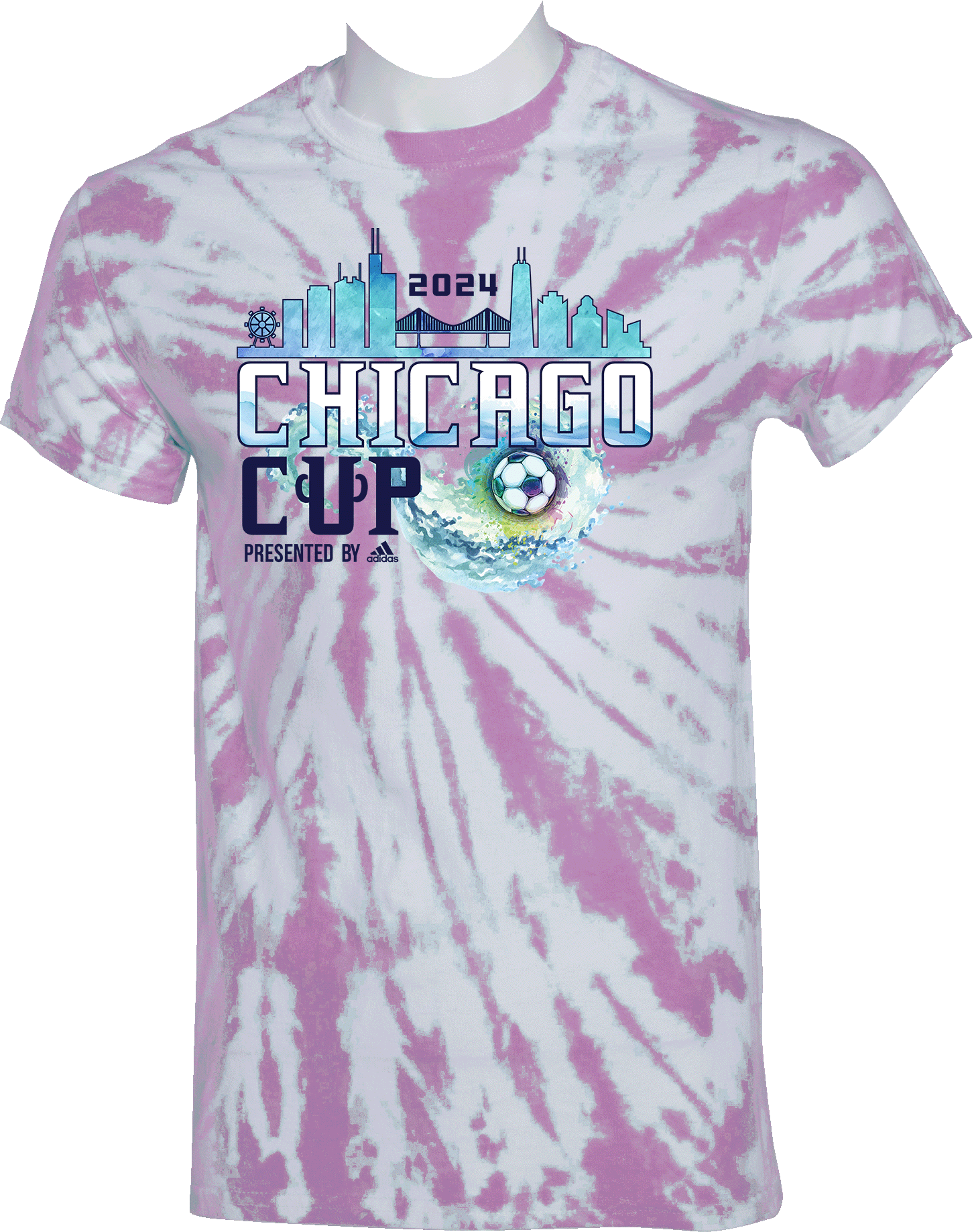 Tie-Dye Short Sleeves - 2024 Chicago Cup