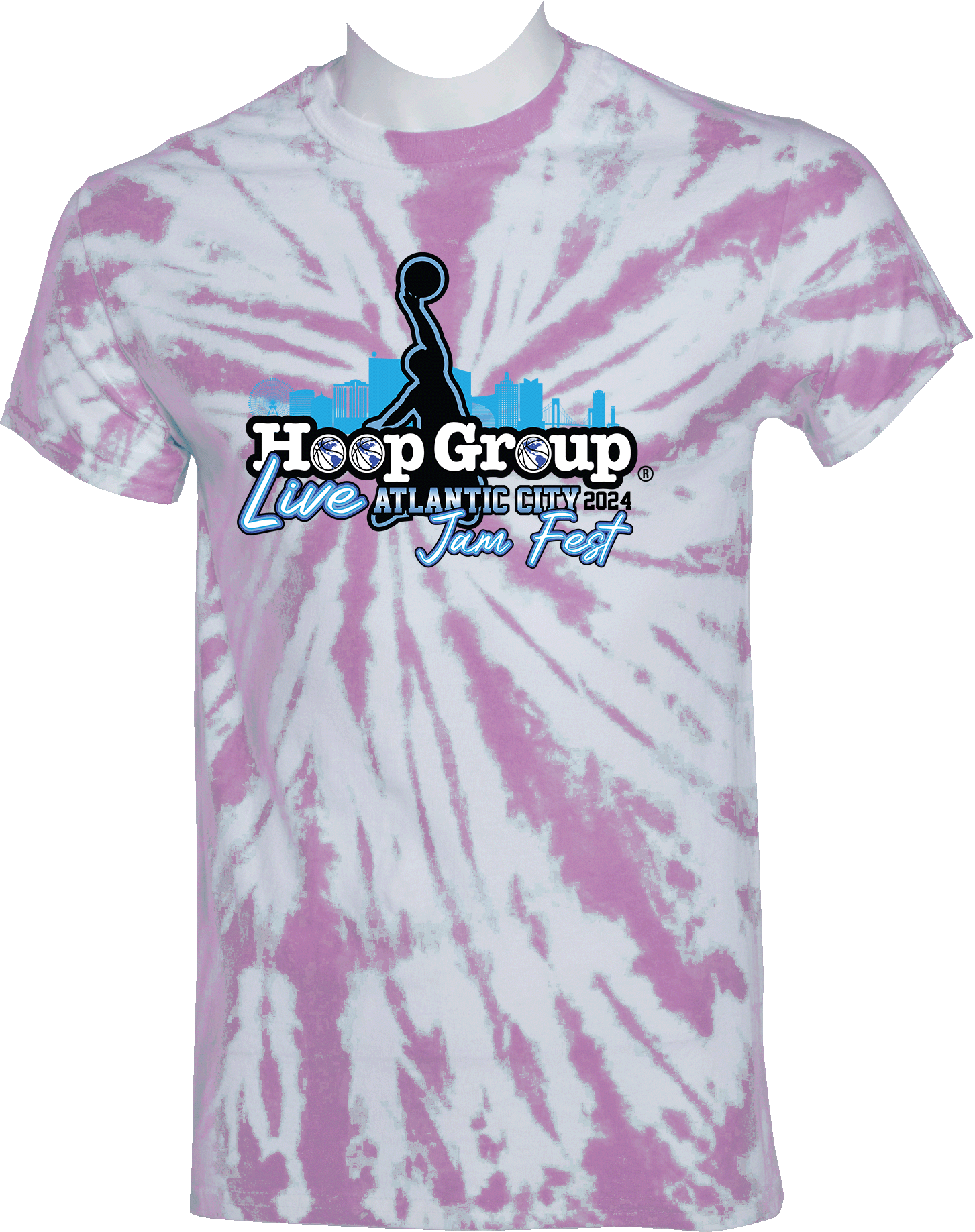 Tie-Dye Short Sleeves - 2024 LIVE Atlantic City Jam Fest