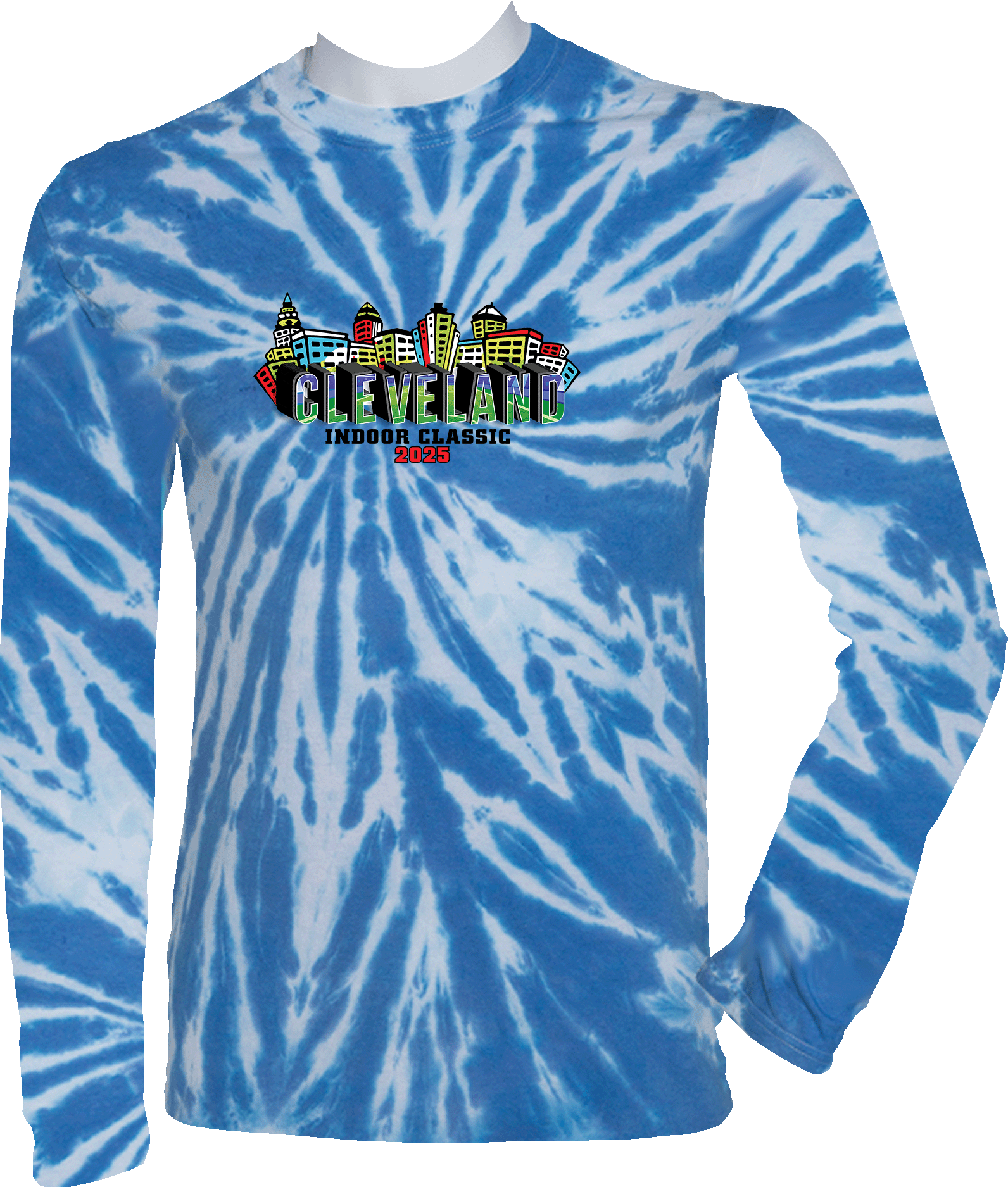 Tie-Dye Long Sleeves - 2025 Cleveland Indoor Classic Girls