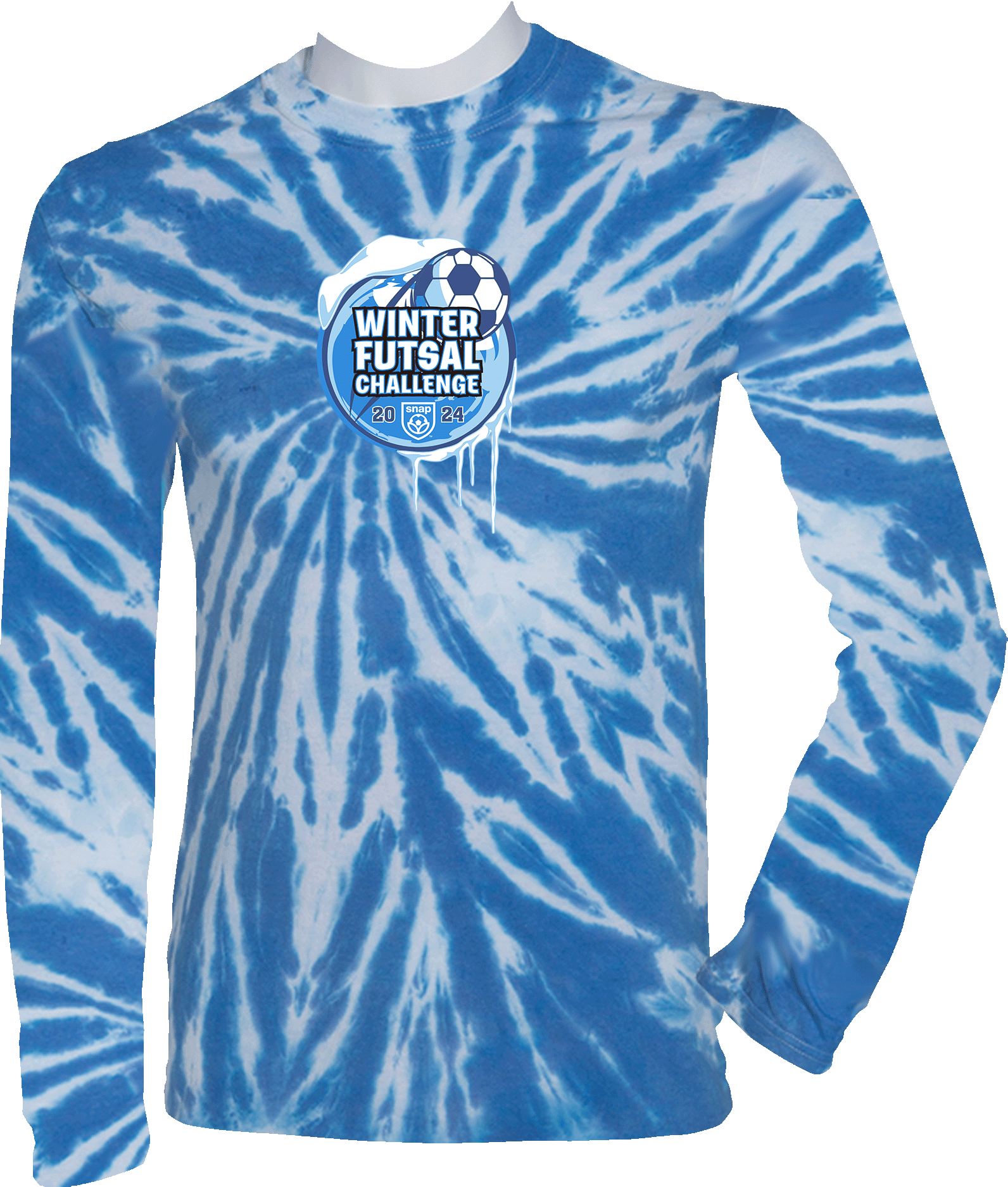 Tie-Dye Long Sleeves - 2024 Winter Futsal Challenge