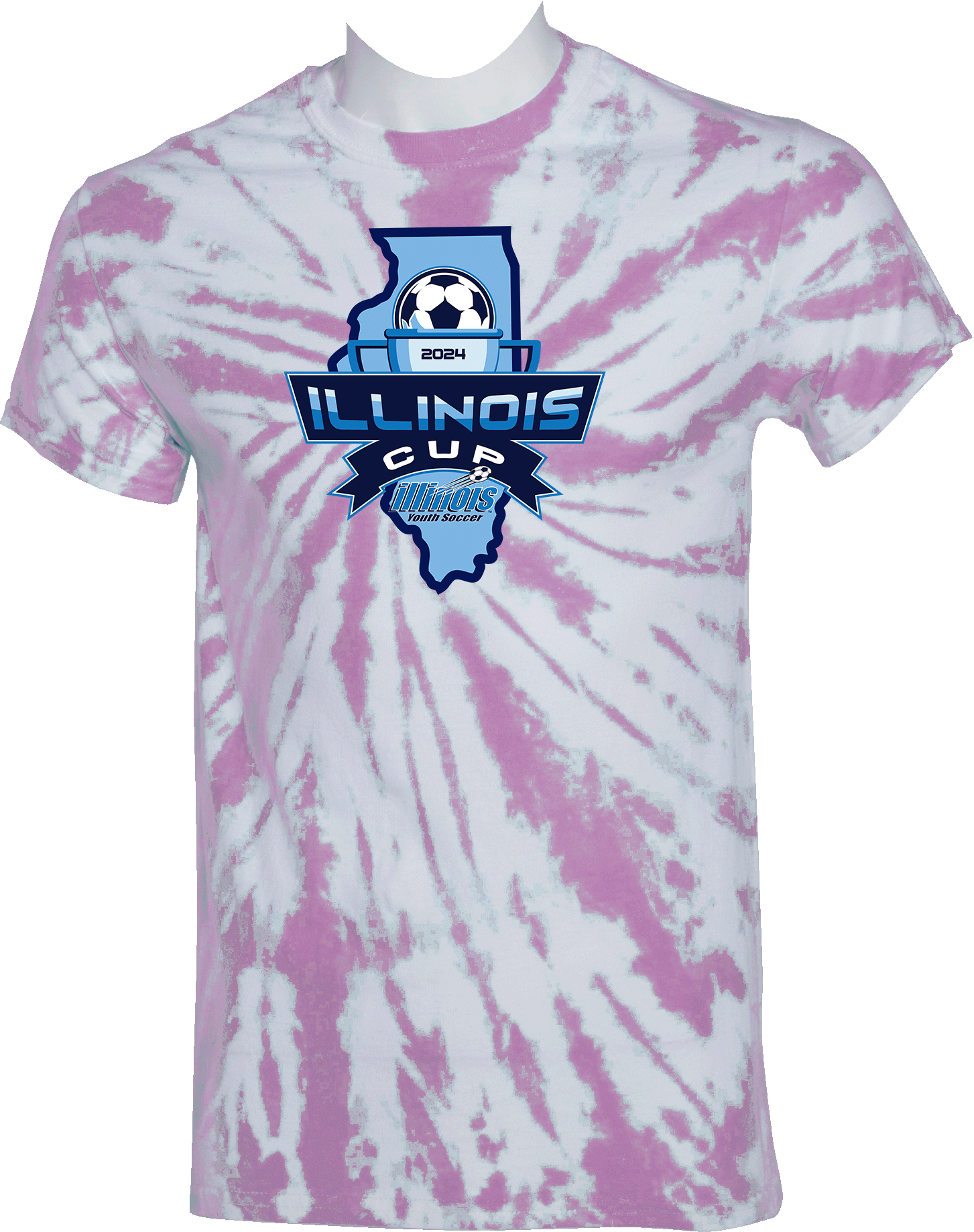 Tie-Dye Short Sleeves - 2024 USYS Illinois Cup