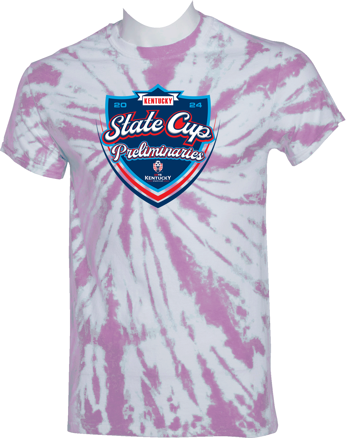 Tie-Dye Short Sleeves - 2024 USYS KY State Cup Preliminaries