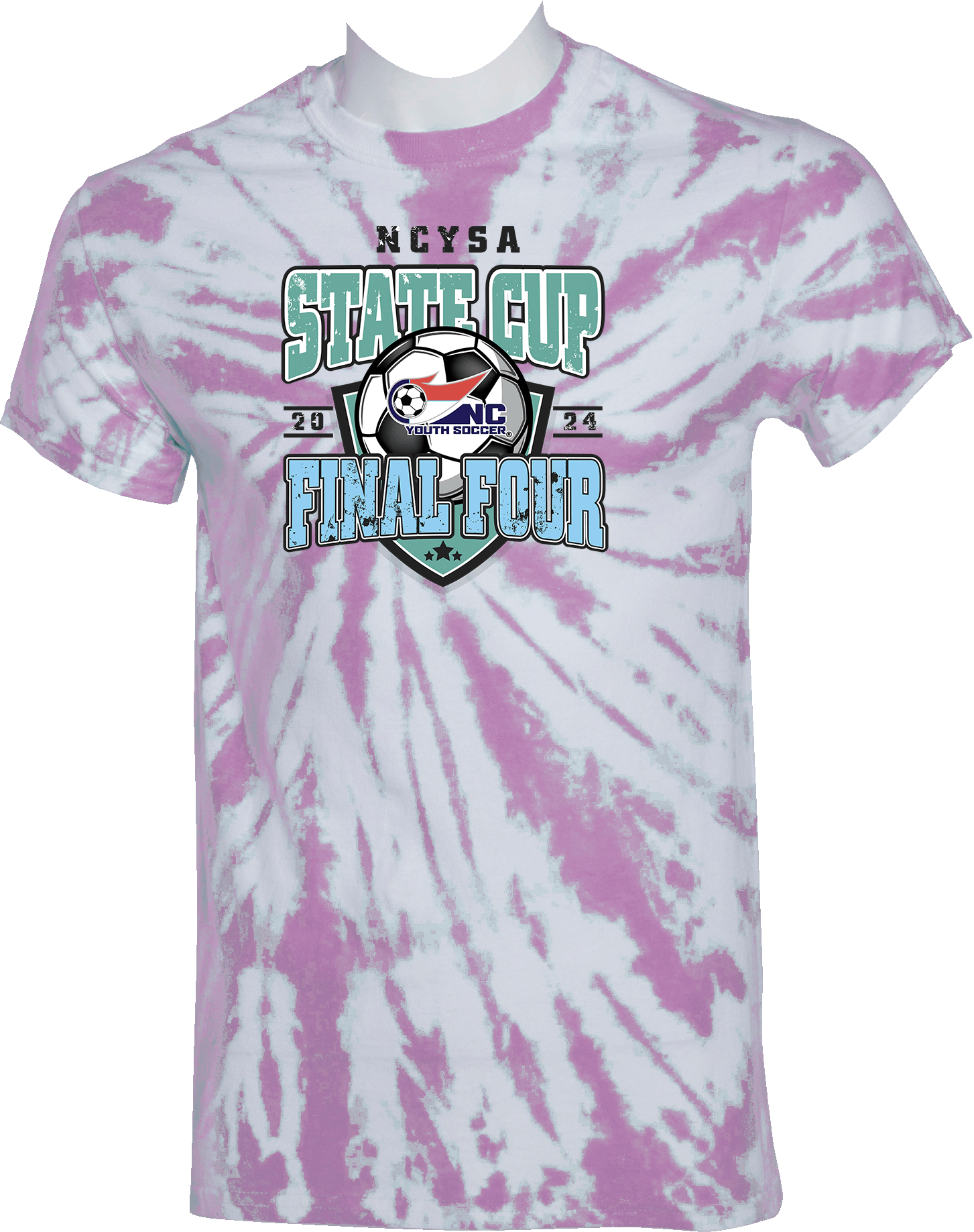 Tie-Dye Short Sleeves - 2024 USYS NC State Cup Finals