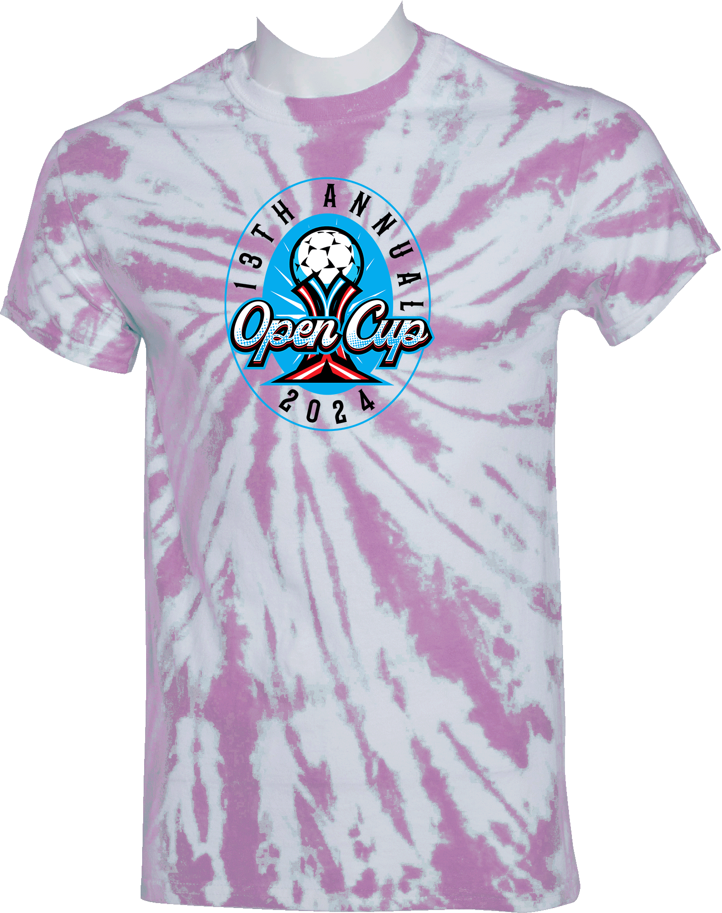 Tie-Dye Short Sleeves - 2024 Open Cup