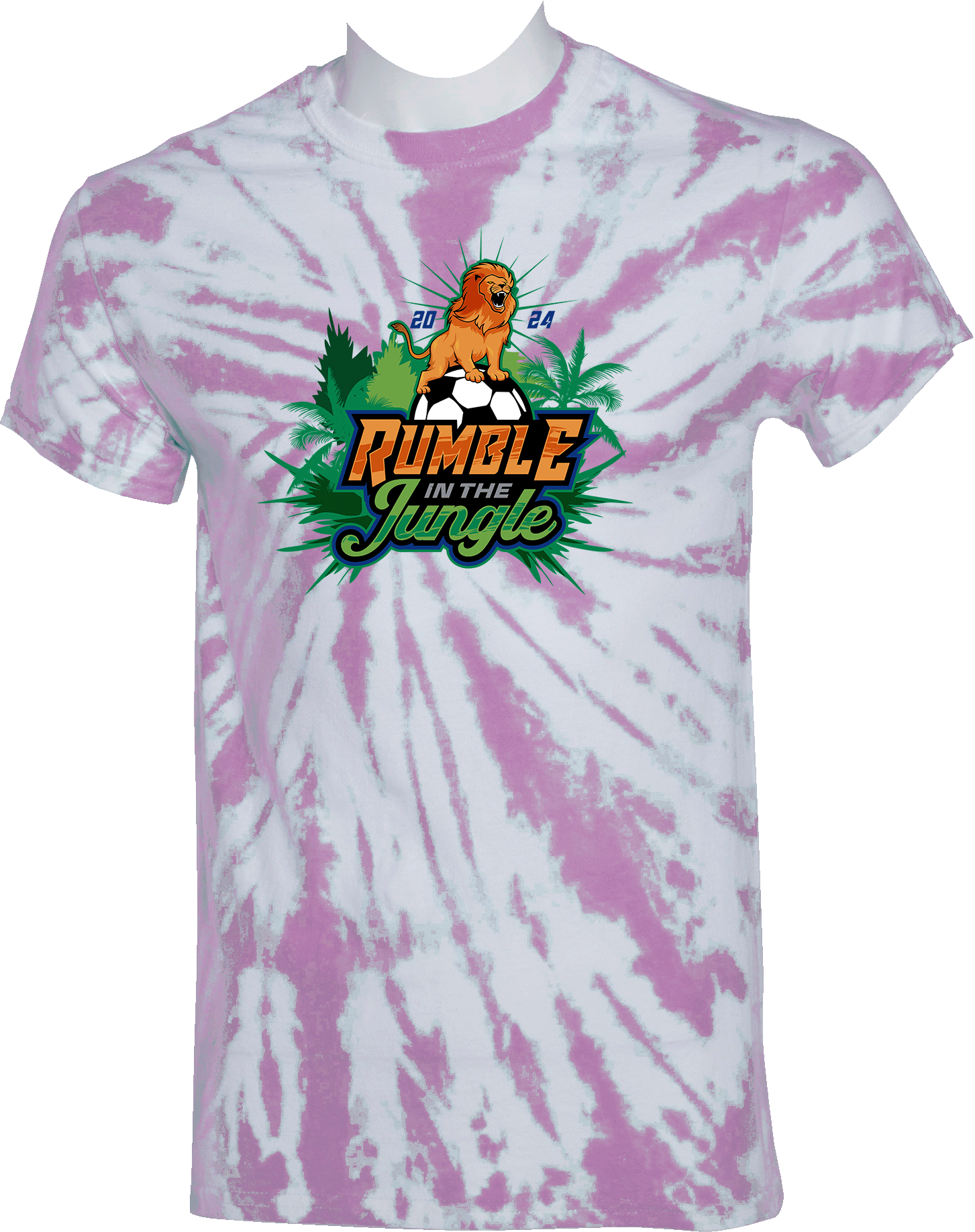 Tie-Dye Short Sleeves - 2024 Rumble In The Jungle