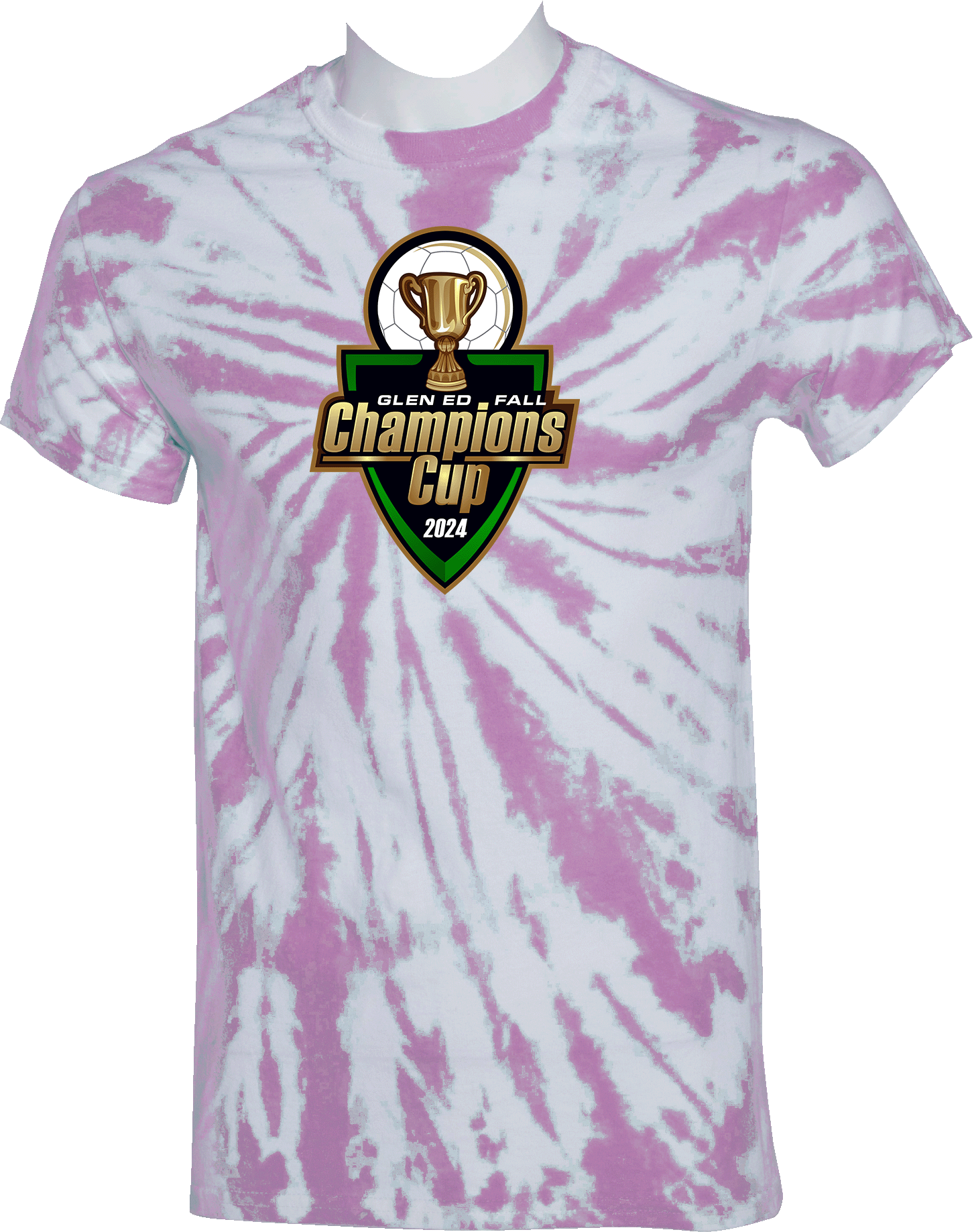 Tie-Dye Short Sleeves - 2024 Glen-Ed Fall Champions Cup