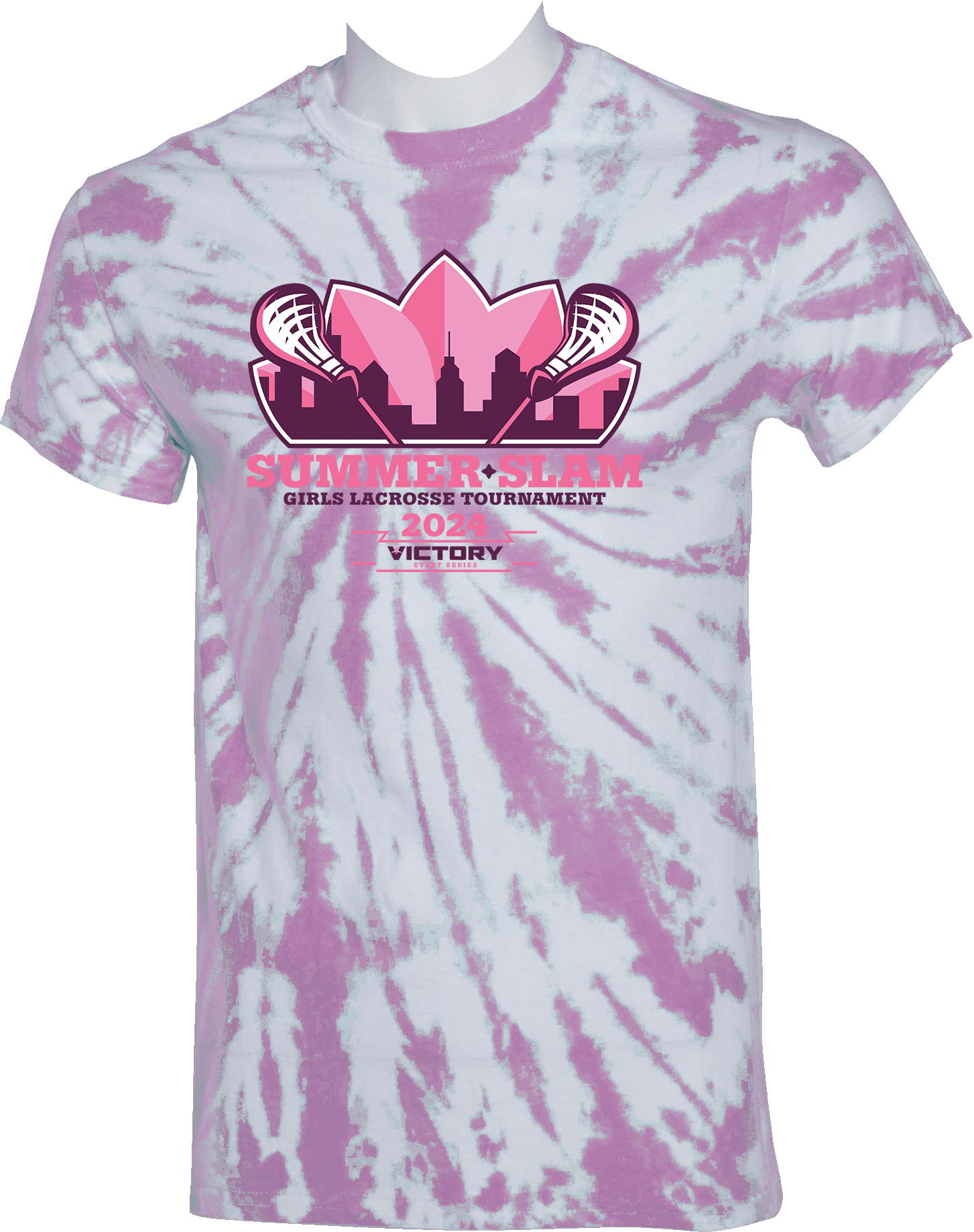 Tie-Dye Short Sleeves - 2024 Girls Summer Slam