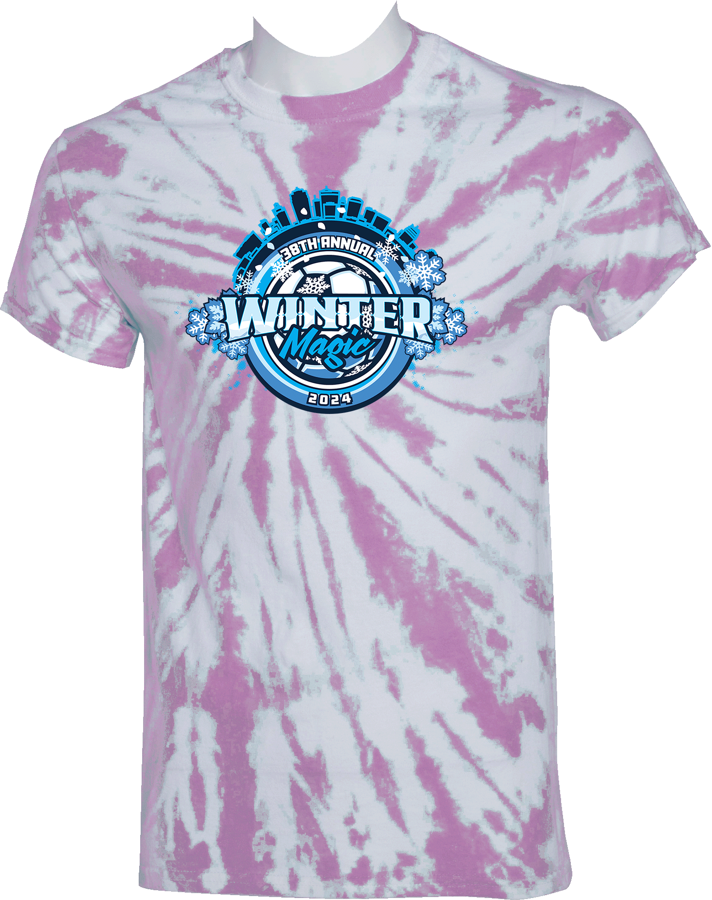 Tie-Dye Short Sleeves - 2024 Winter Magic