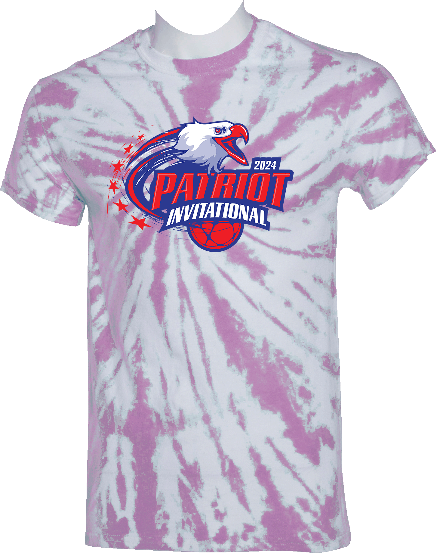 Tie-Dye Short Sleeves - 2024 Patriot Invitational