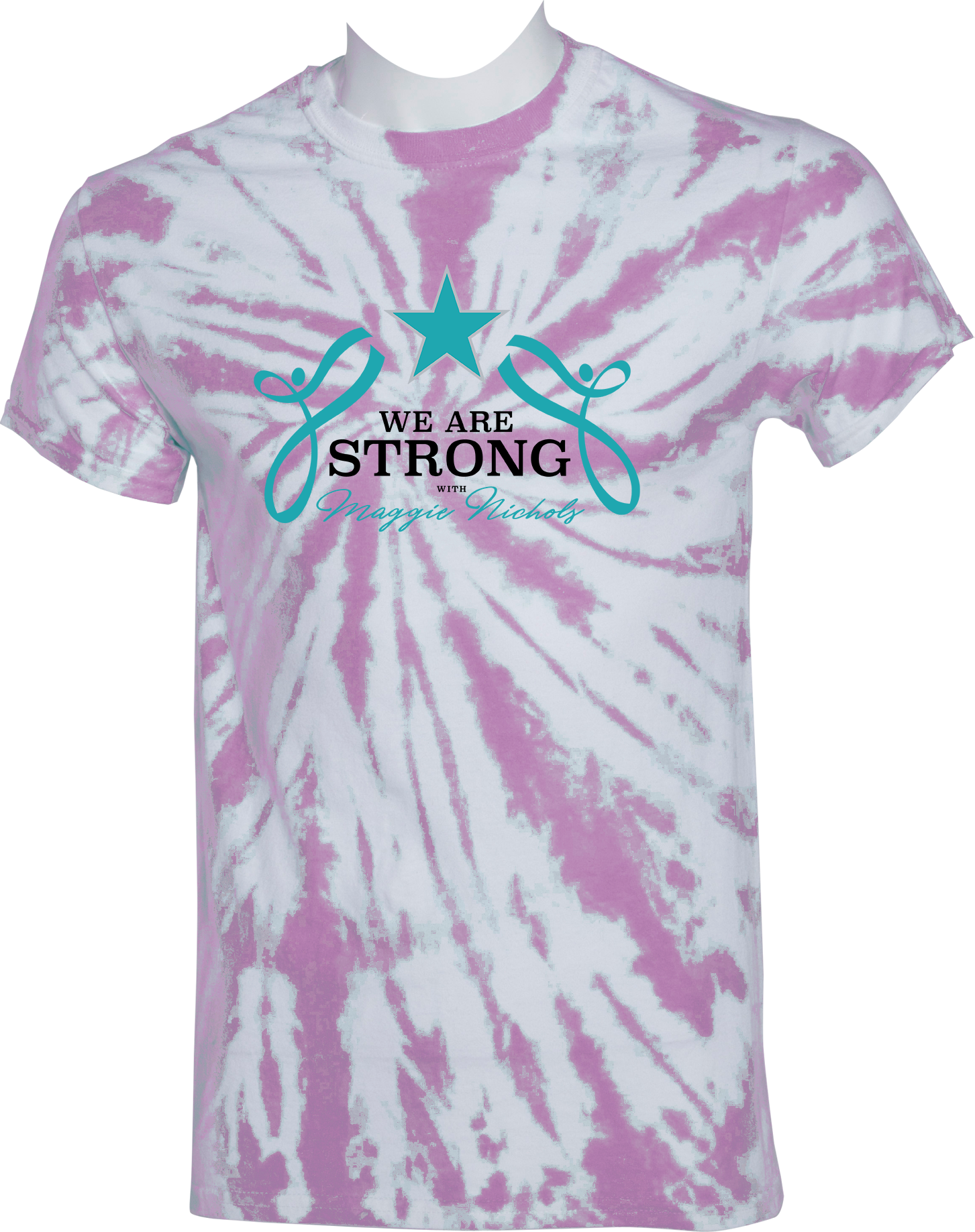 Tie-Dye Short Sleeves - 2024 We Are Strong with Maggie Nichols