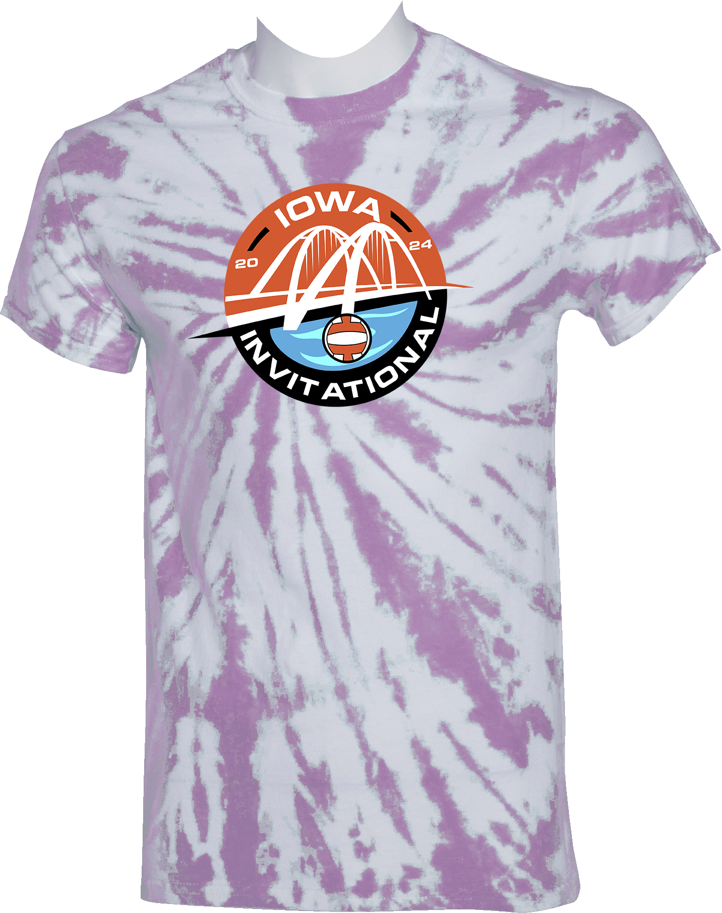 Tie-Dye Short Sleeves - 2024 Iowa Invitational