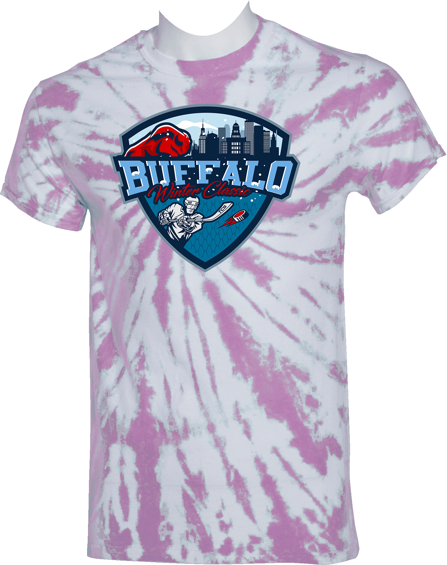 Tie-Dye Short Sleeves - 2024 Buffalo Winter Classic