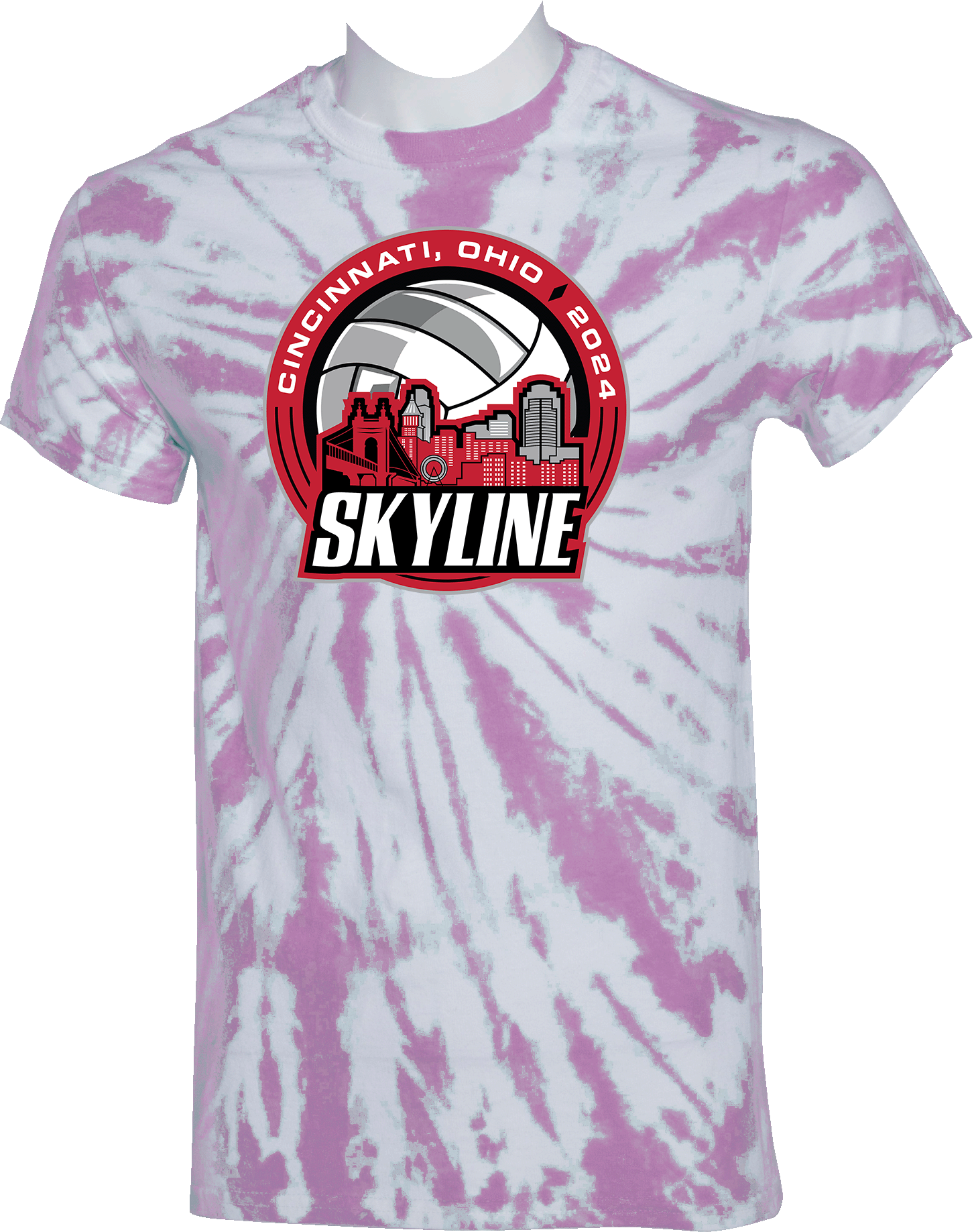 Tie-Dye Short Sleeves - 2024 Skyline