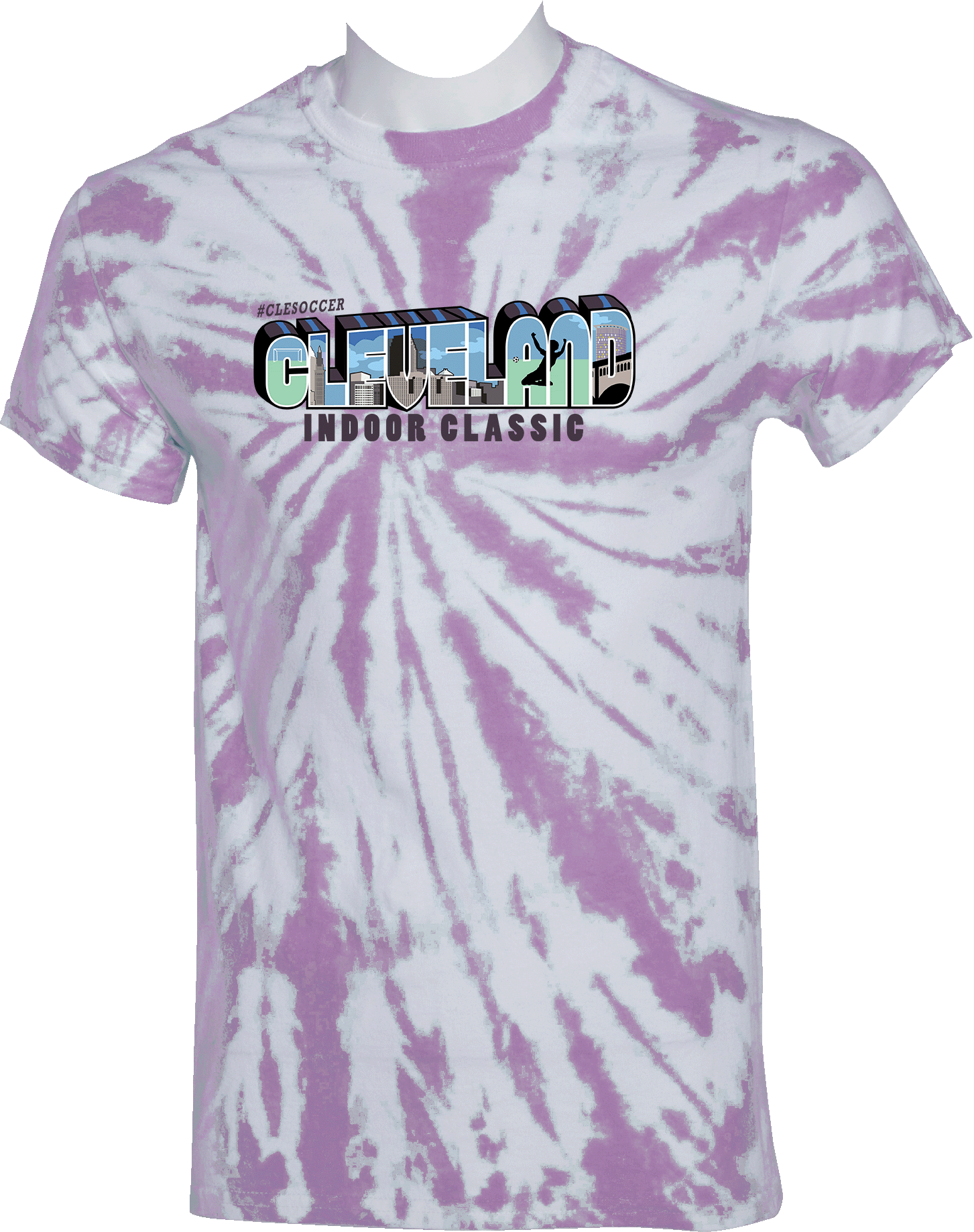 Tie-Dye Short Sleeves - 2024 Cleveland Indoor Classic