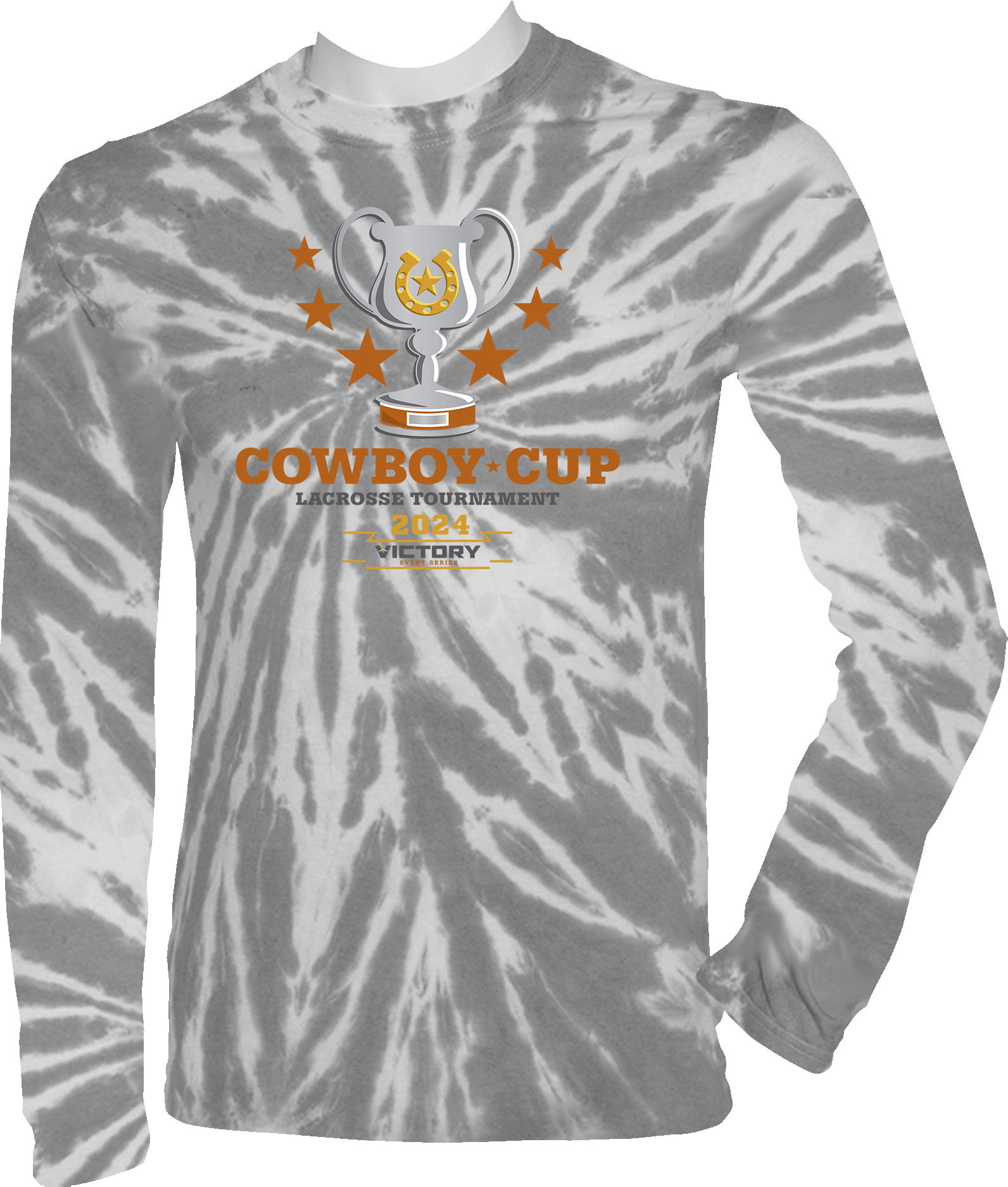 Tie-Dye Long Sleeves - 2024 Cowboy Cup Lacrosse Tournament