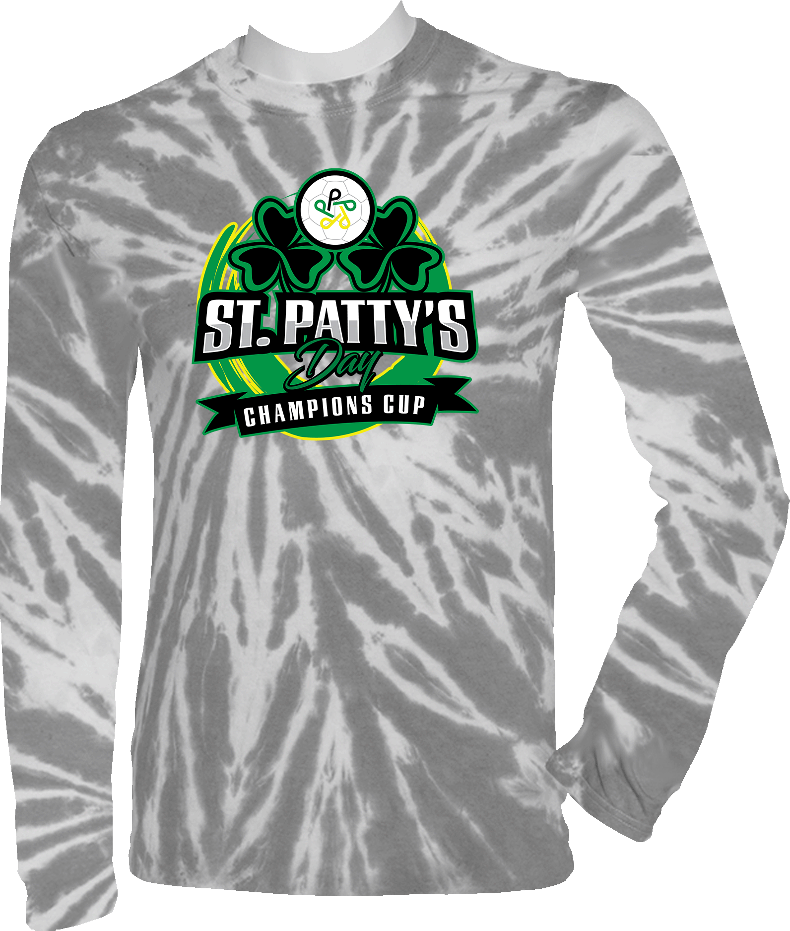 Tie-Dye Long Sleeves - 2024 St. Patty's Day Champions Cup