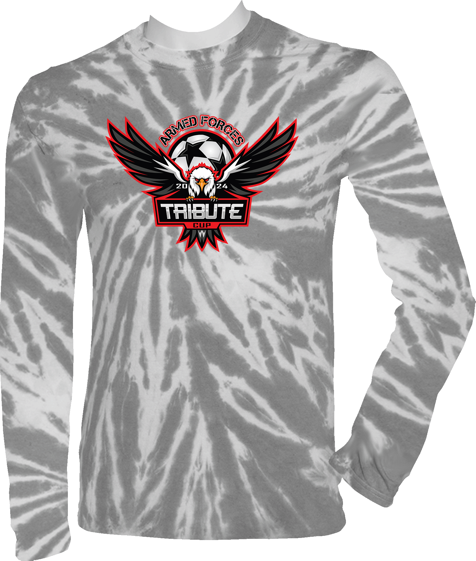 Tie-Dye Long Sleeves - 2024 Armed Forces Tribute Cup