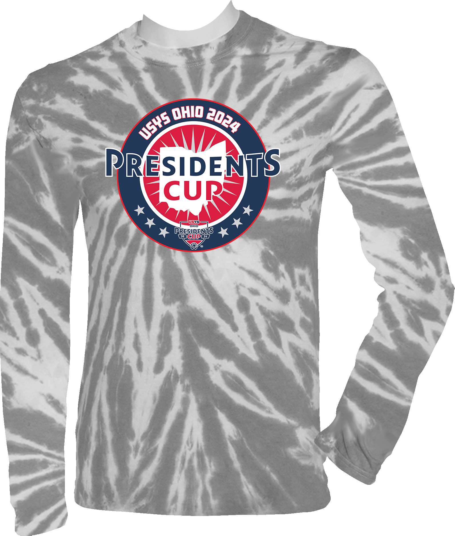 Tie-Dye Long Sleeves - 2024 USYS OH Presidents Cup