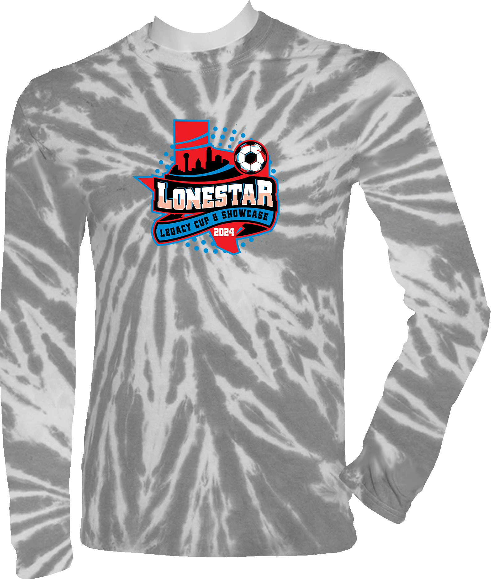 Tie-Dye Long Sleeves - 2024 Lonestar Legacy Cup & Showcase