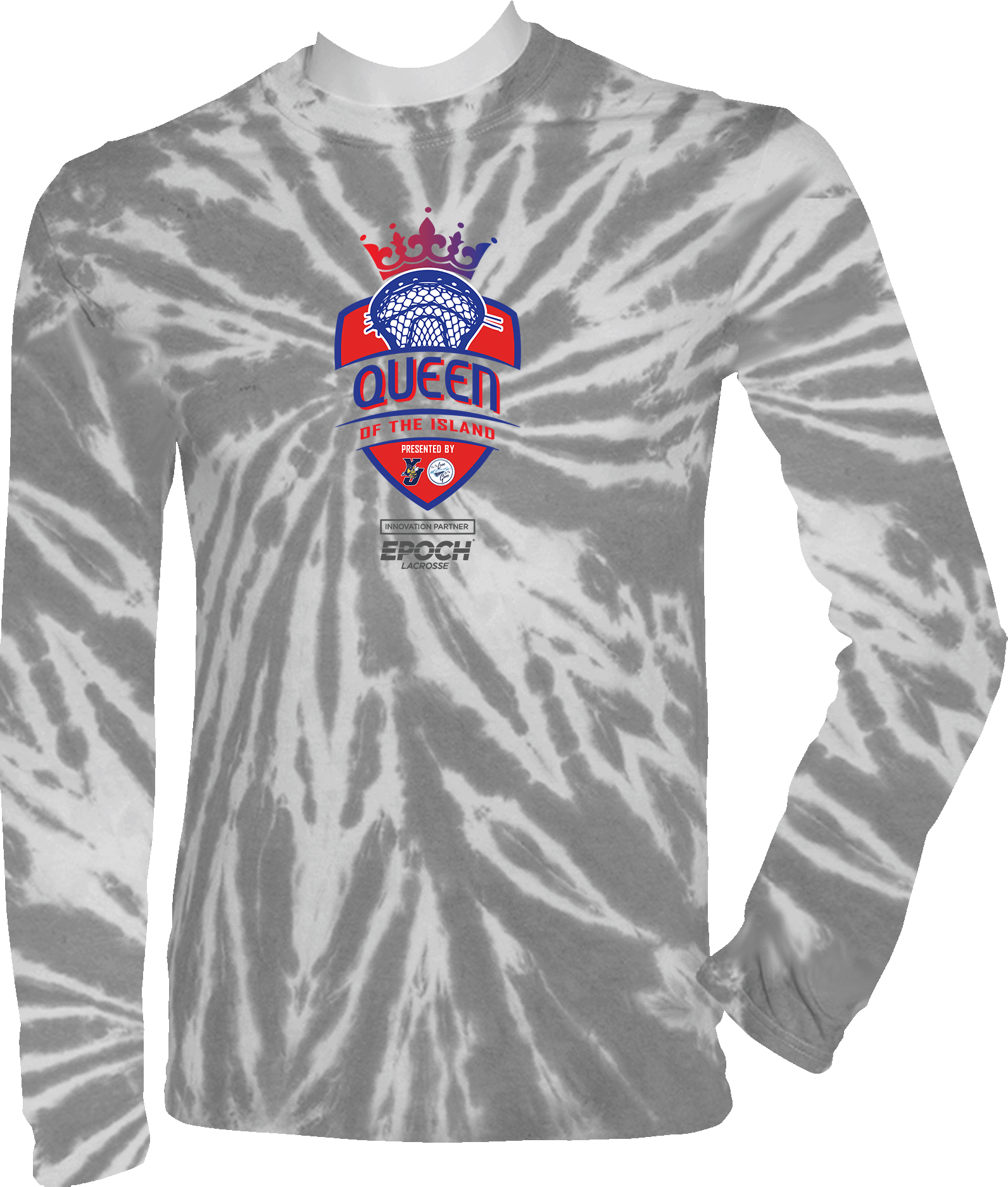 Tie-Dye Long Sleeves - 2024 Queen Of The Island (Fall)