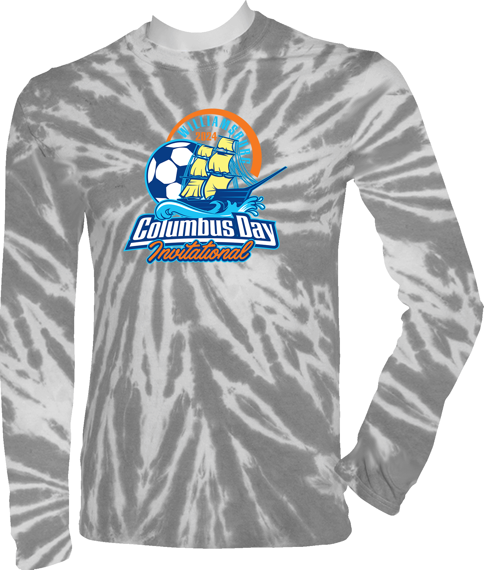 Tie-Dye Long Sleeves - 2024 Williamsburg Columbus Day Invitational