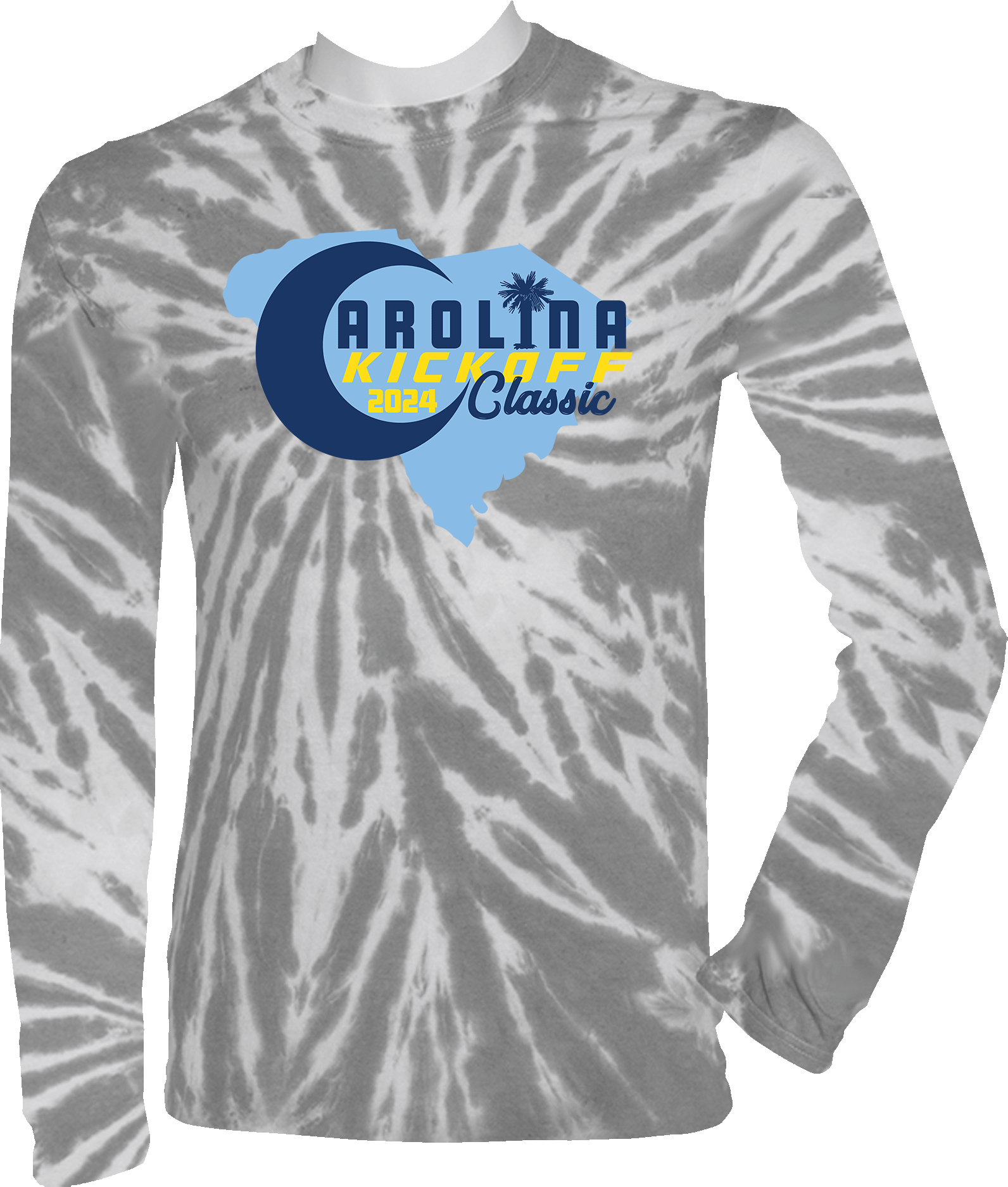 Tie-Dye Long Sleeves - 2024 Carolina Kickoff Classic