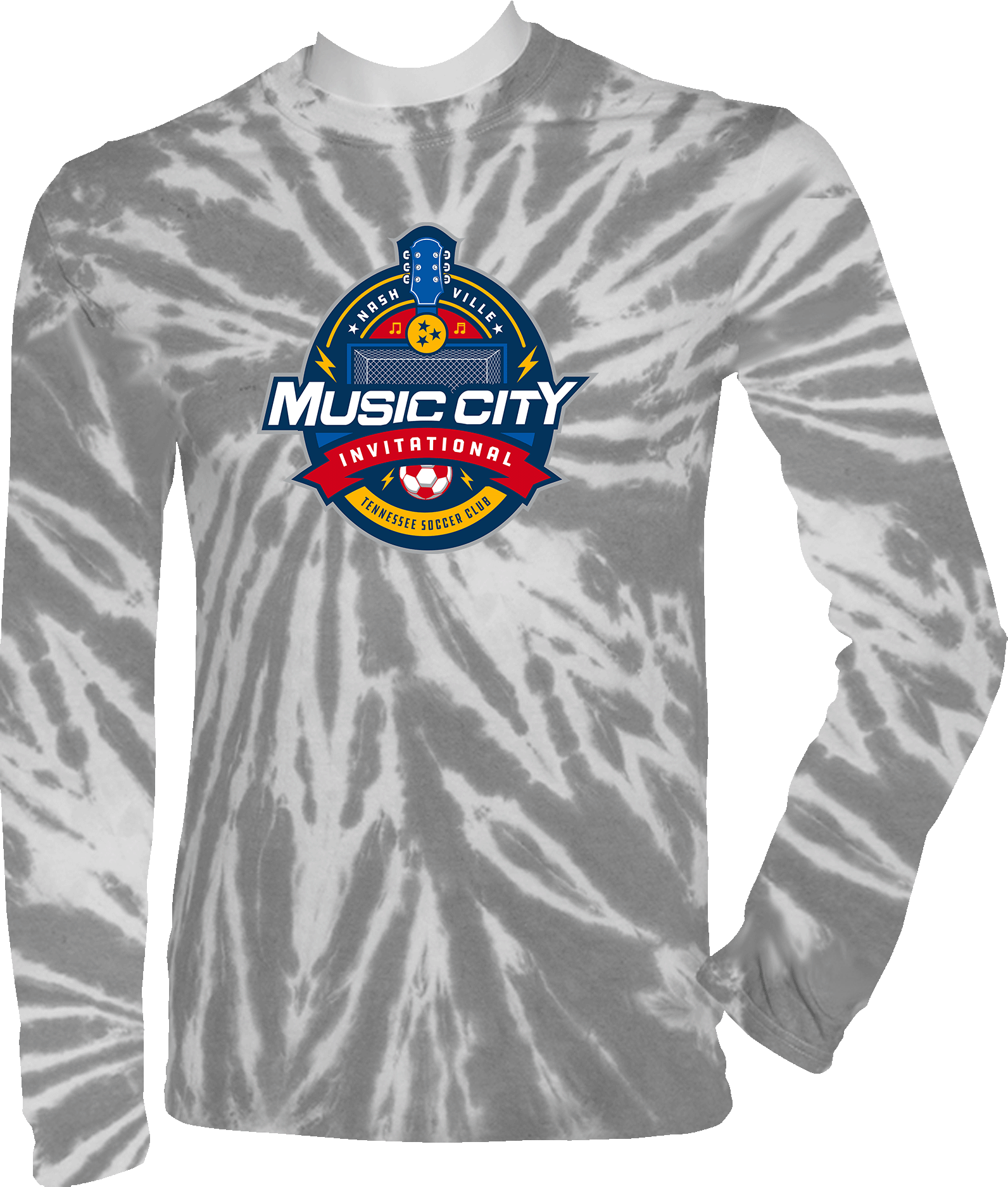 Tie-Dye Long Sleeves - 2024 Music City Invitational