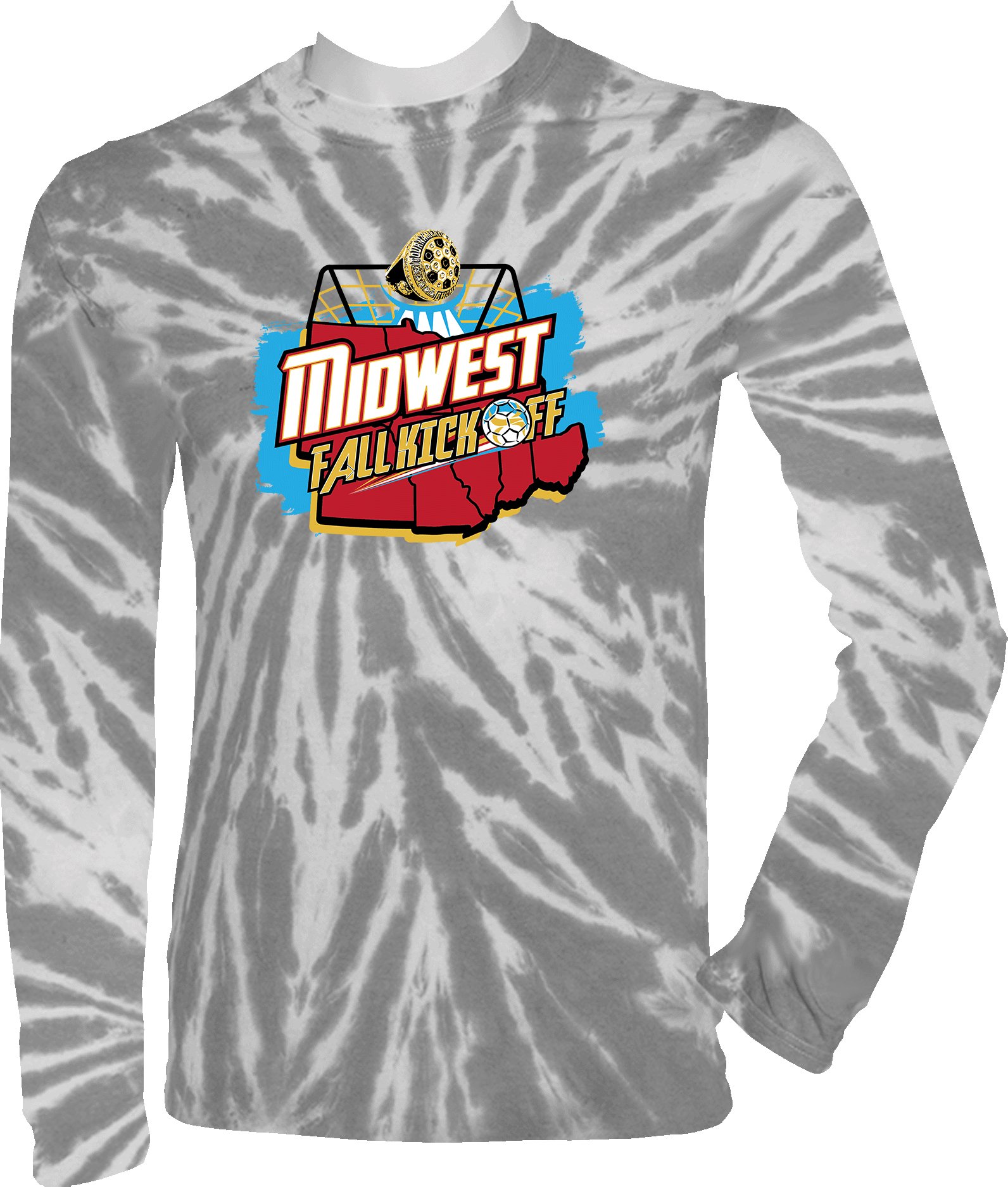 Tie-Dye Long Sleeves - 2024 Midwest Fall Kickoff