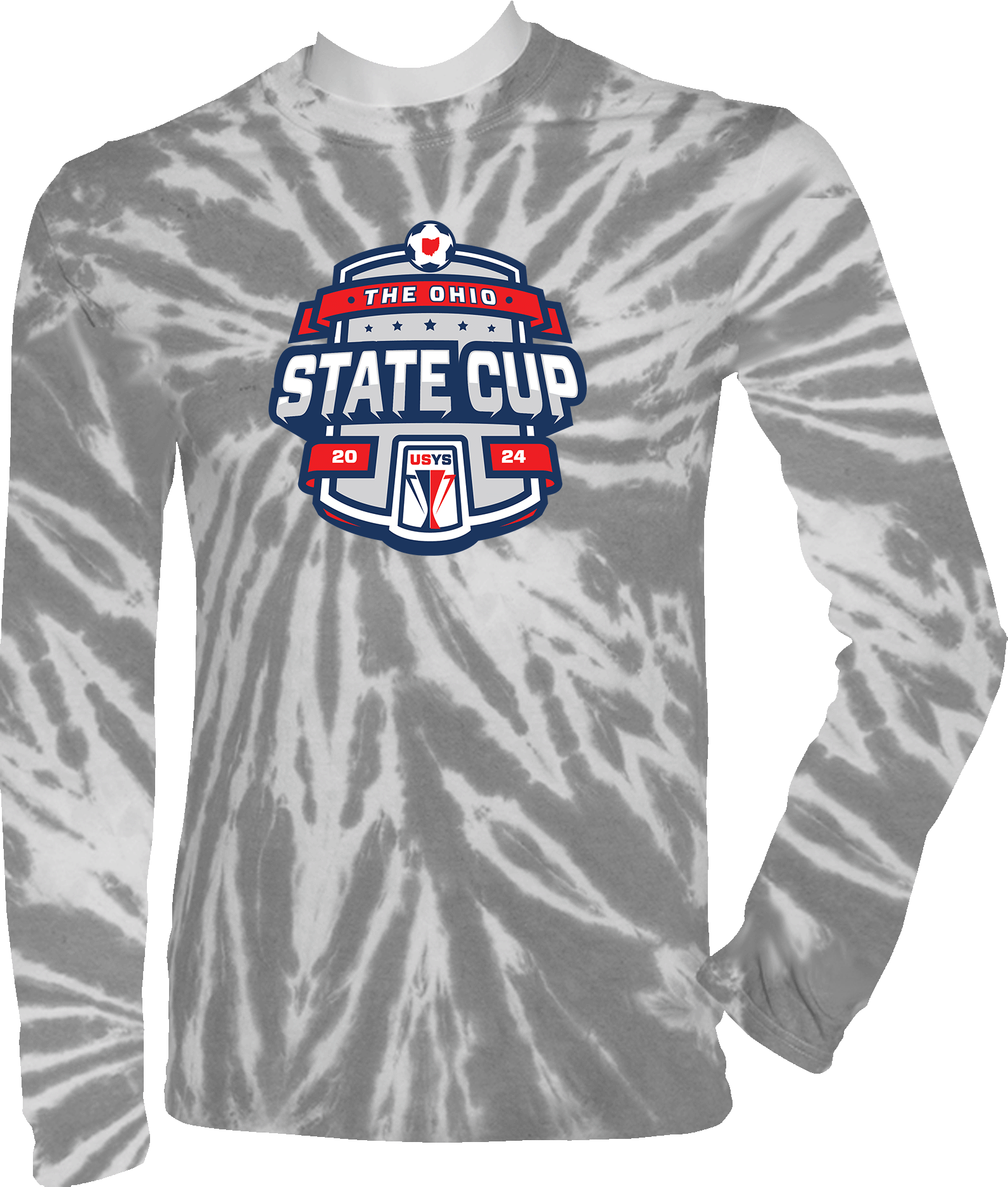 Tie-Dye Long Sleeves - 2024 USYS OH State Cup